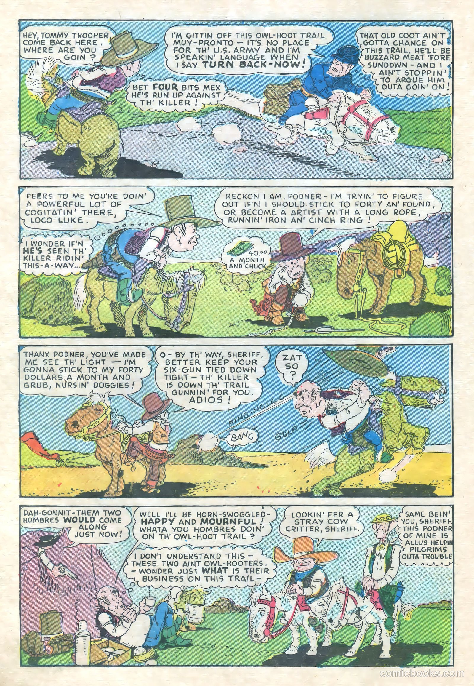Cow Puncher Comics #3 — page 12 of 36