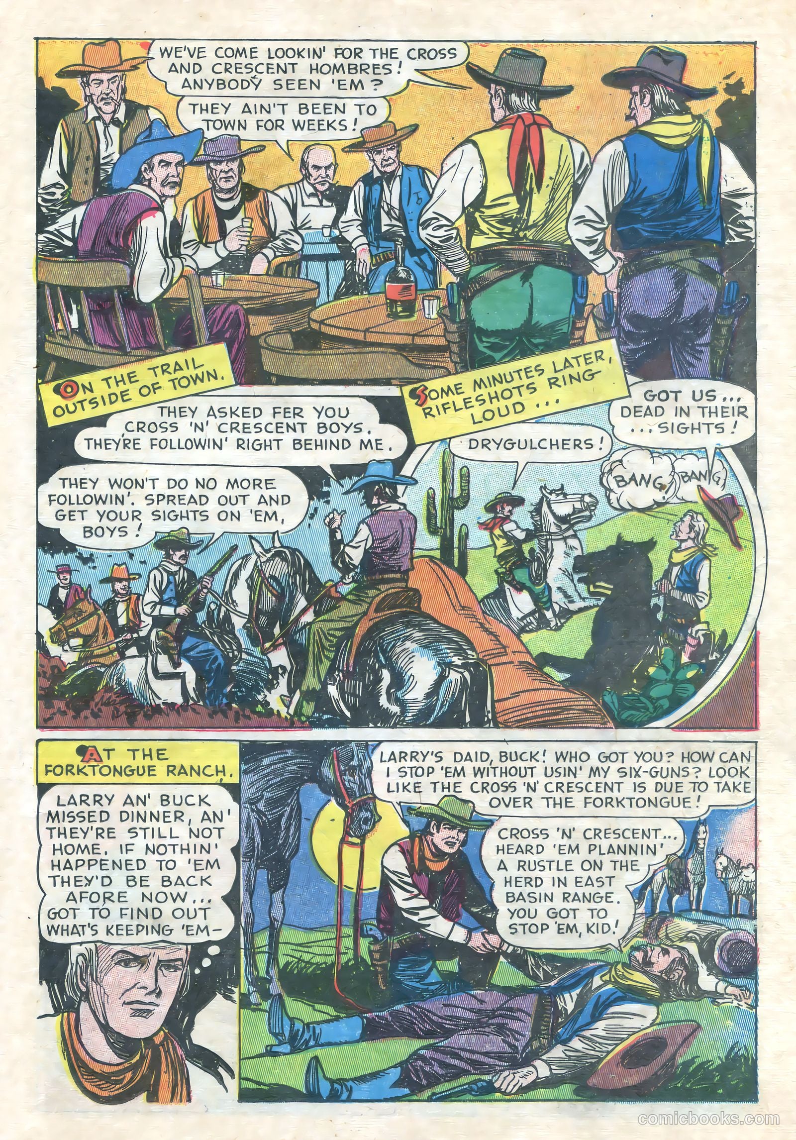 Cow Puncher Comics #3 — page 17 of 36