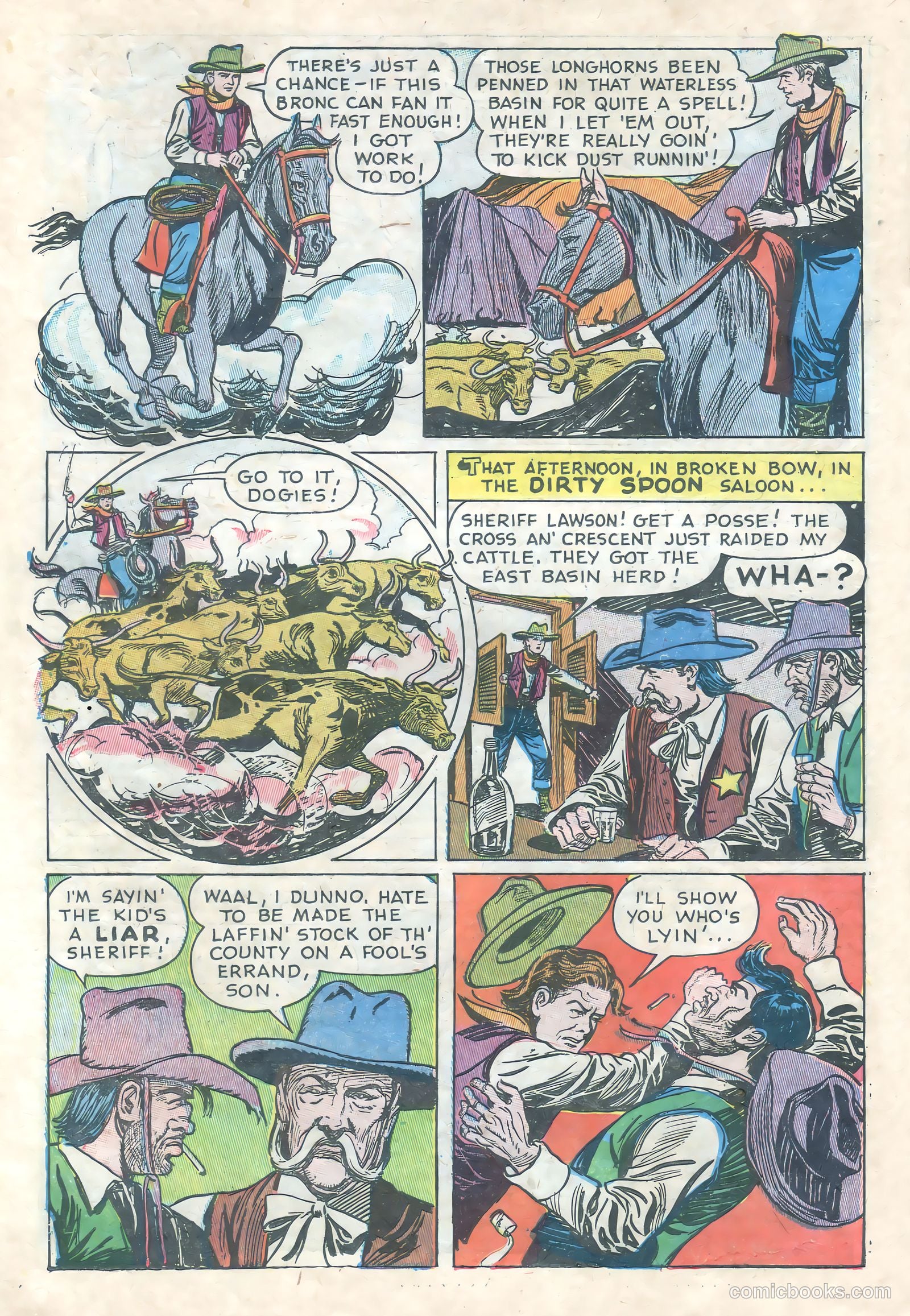 Cow Puncher Comics #3 — page 18 of 36