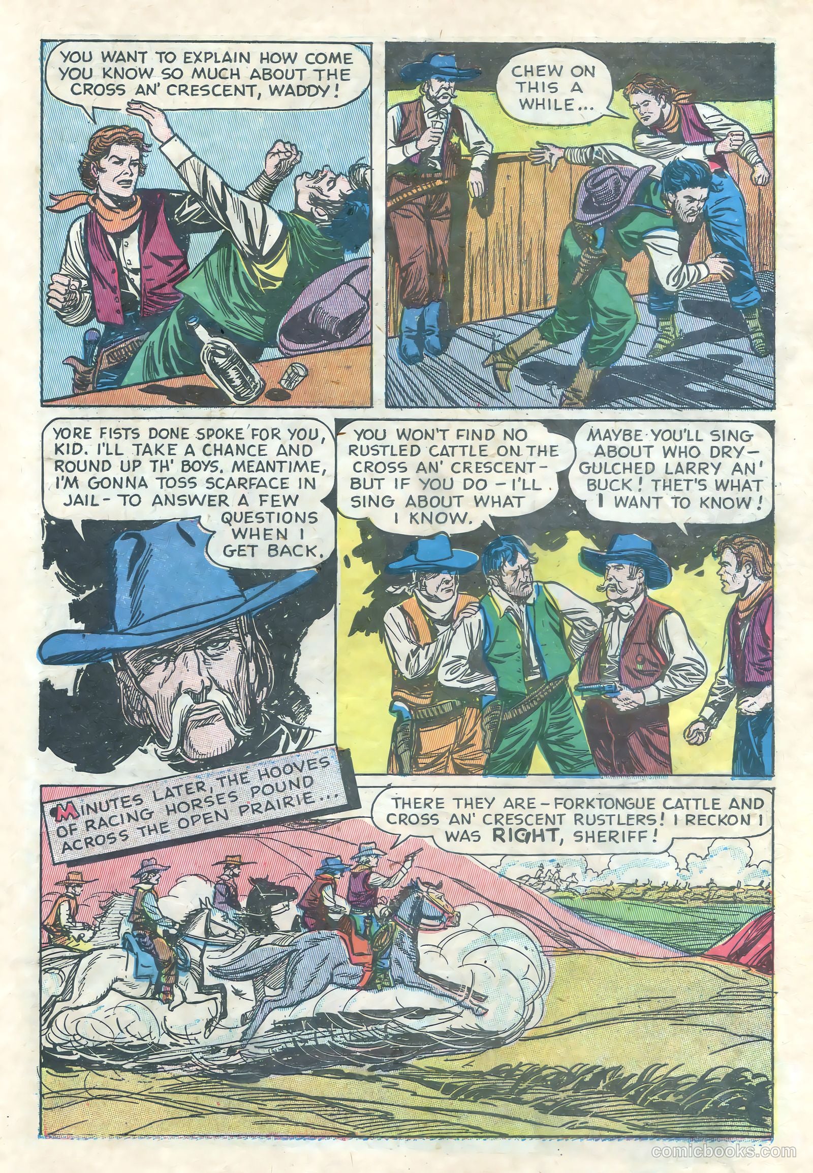 Cow Puncher Comics #3 — page 19 of 36