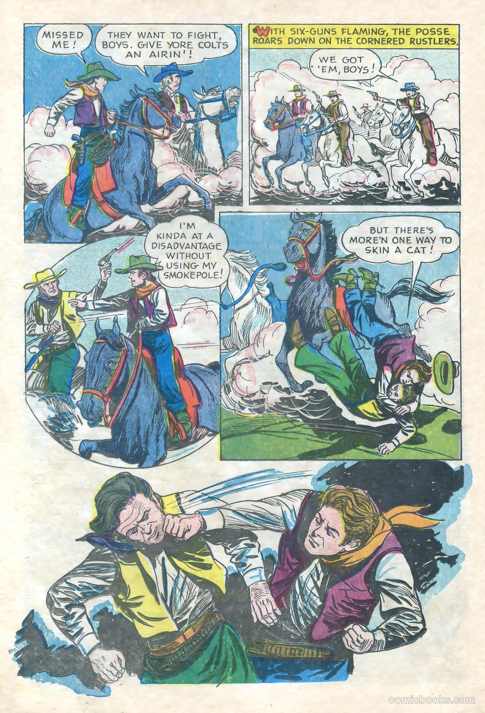 Cow Puncher Comics #3 — page 20 of 36