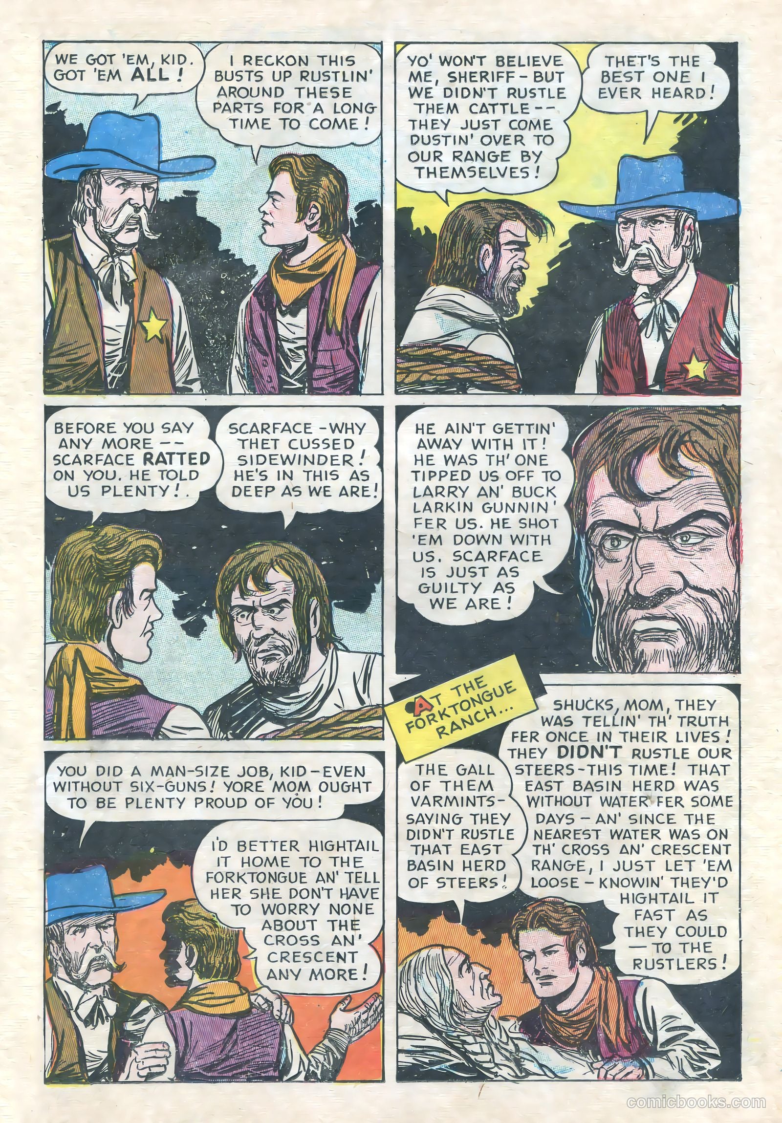 Cow Puncher Comics #3 — page 21 of 36