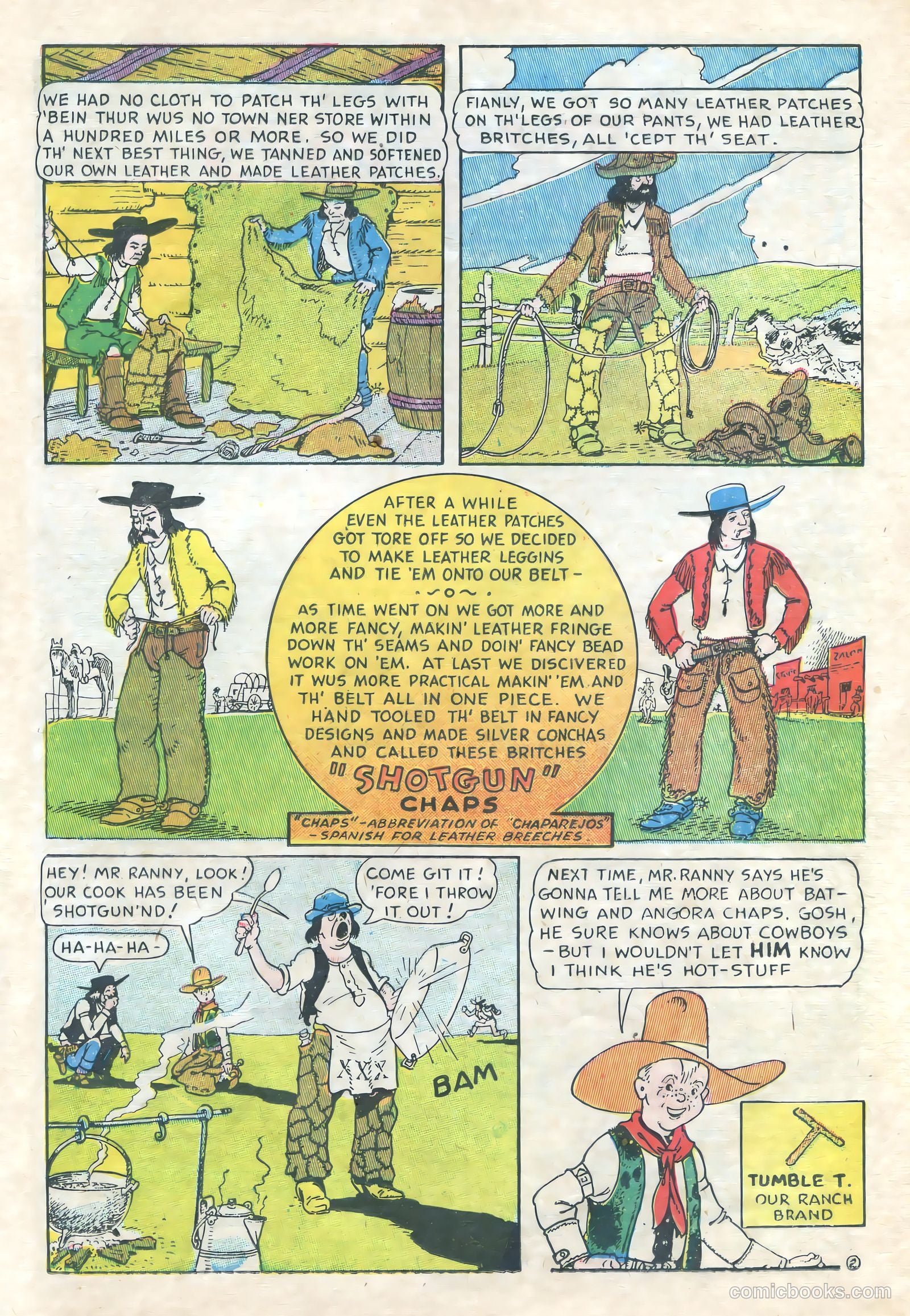 Cow Puncher Comics #3 — page 25 of 36