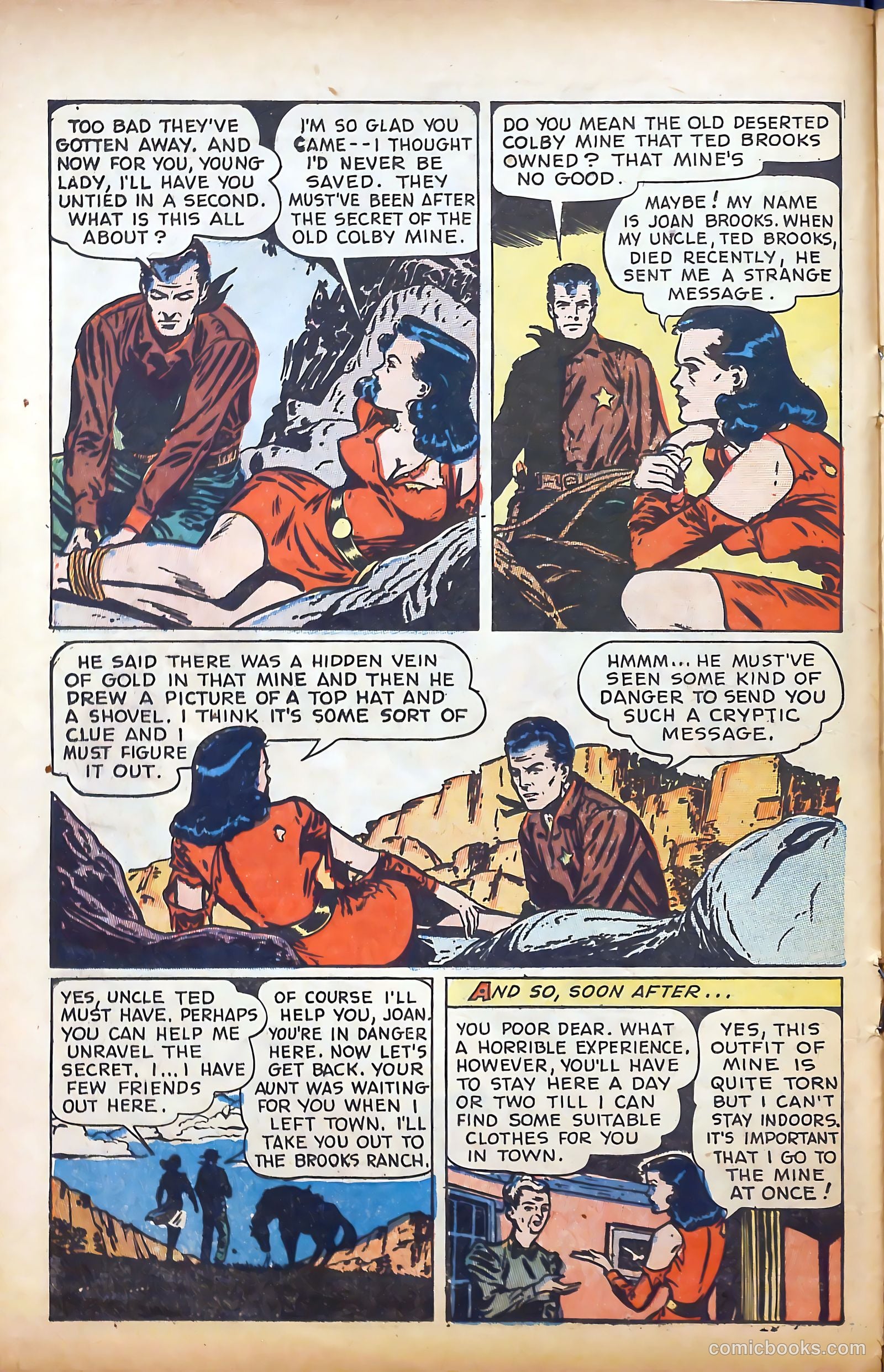 Cow Puncher Comics #4 — page 14 of 36