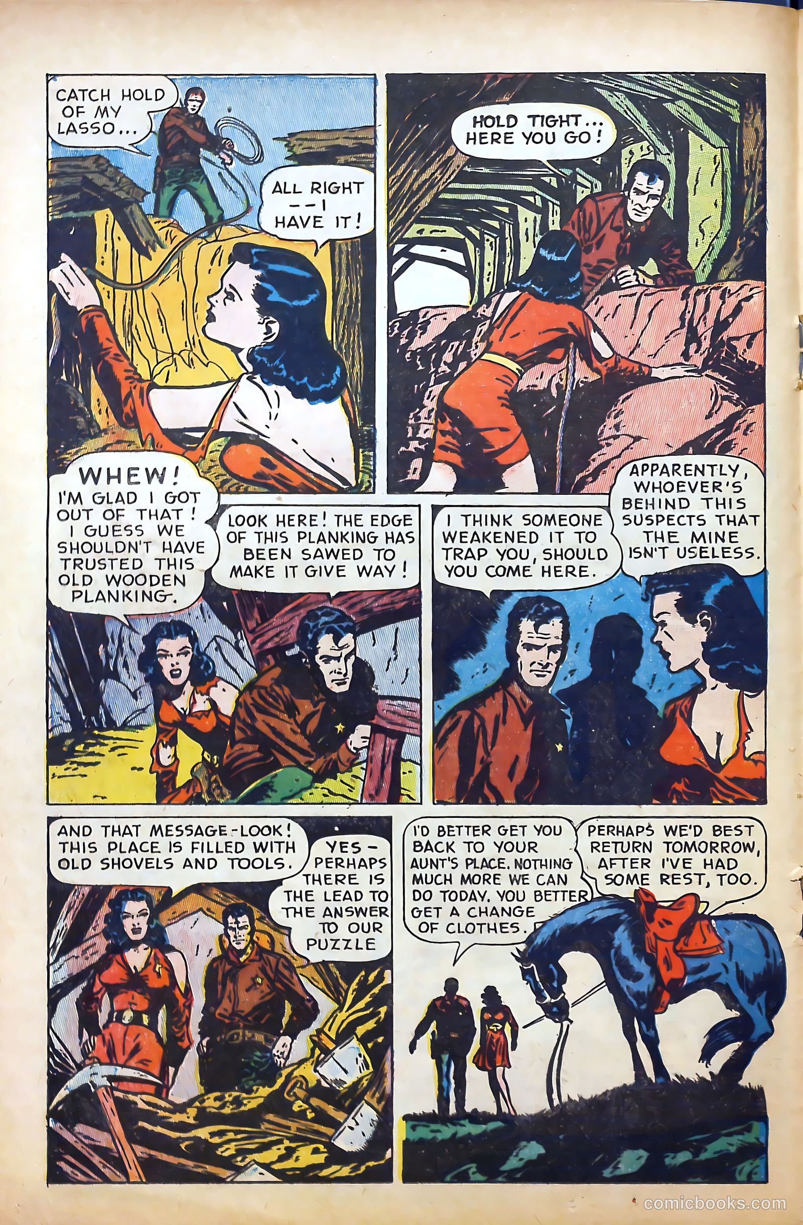 Cow Puncher Comics #4 — page 16 of 36