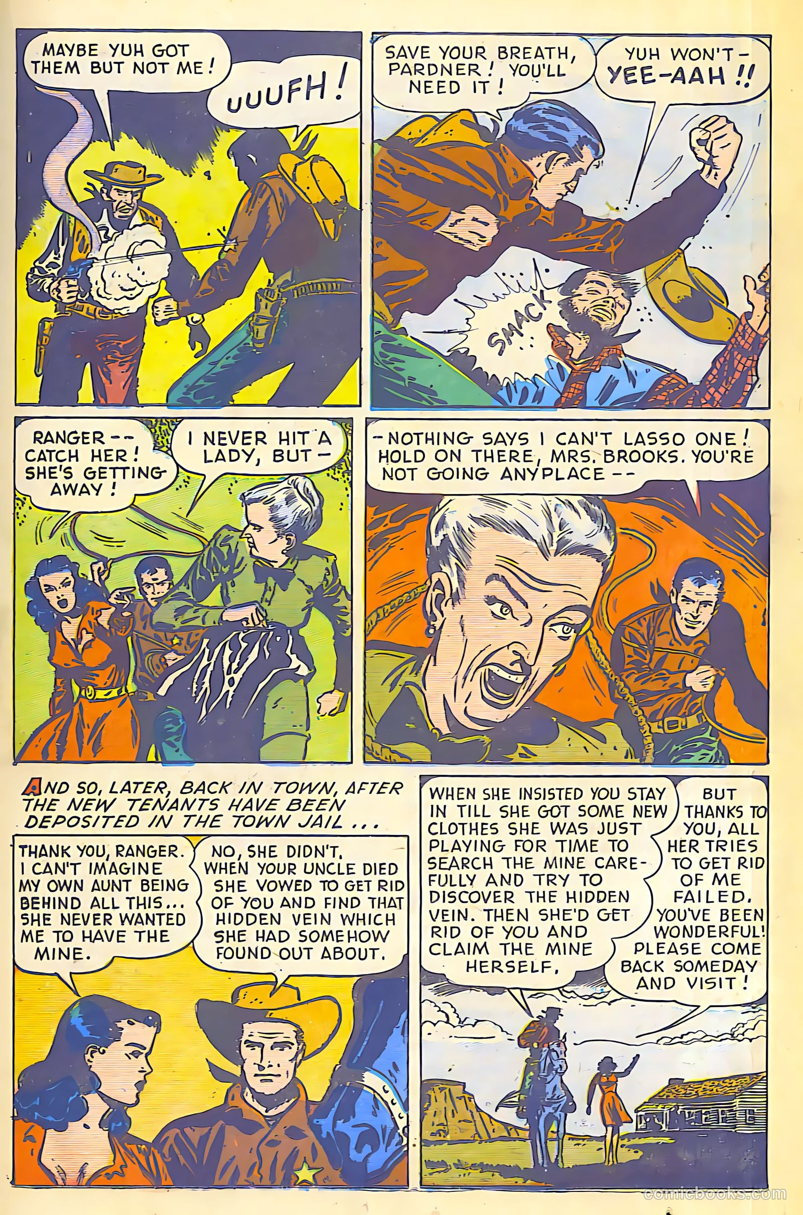 Cow Puncher Comics #4 — page 19 of 36