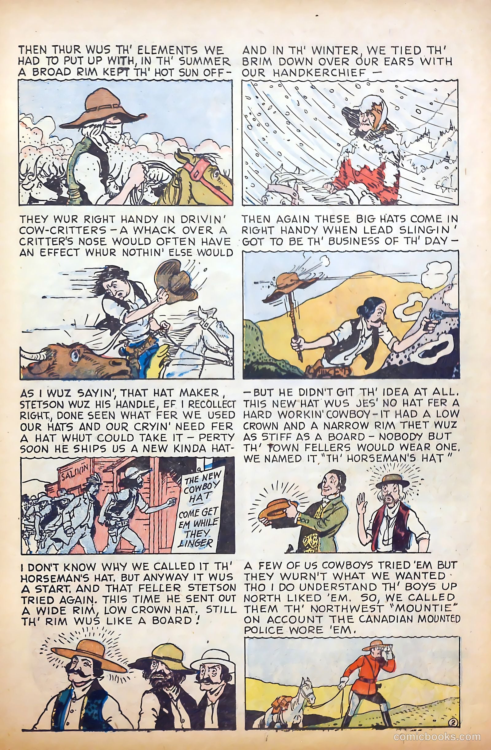 Cow Puncher Comics #4 — page 23 of 36