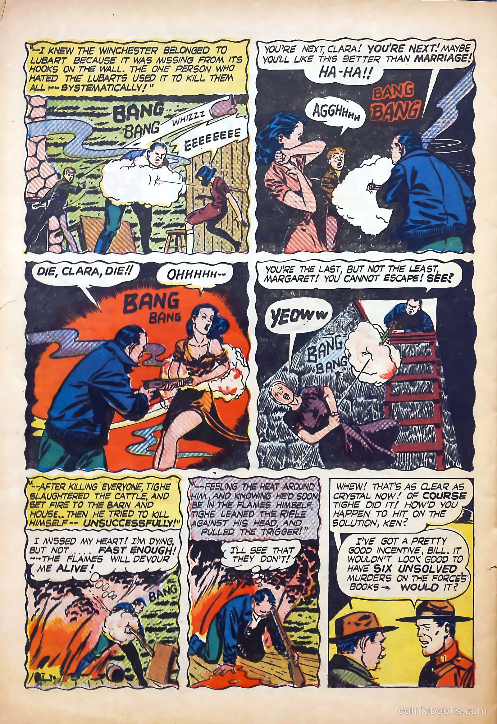Cow Puncher Comics #4 — page 32 of 36