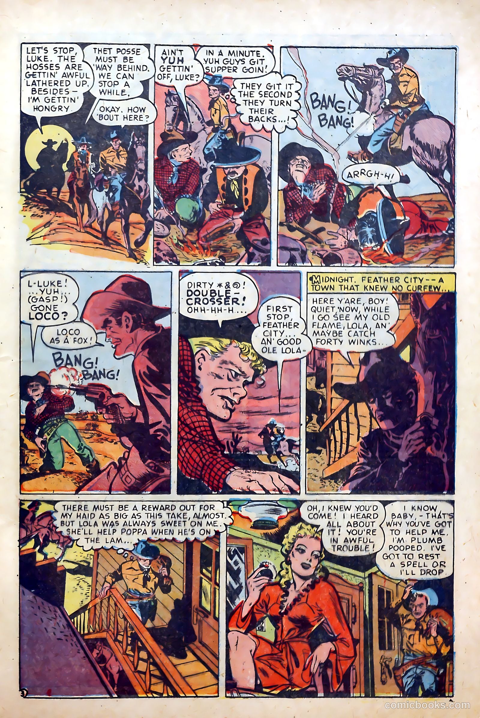 Cow Puncher Comics #5 — page 23 of 36