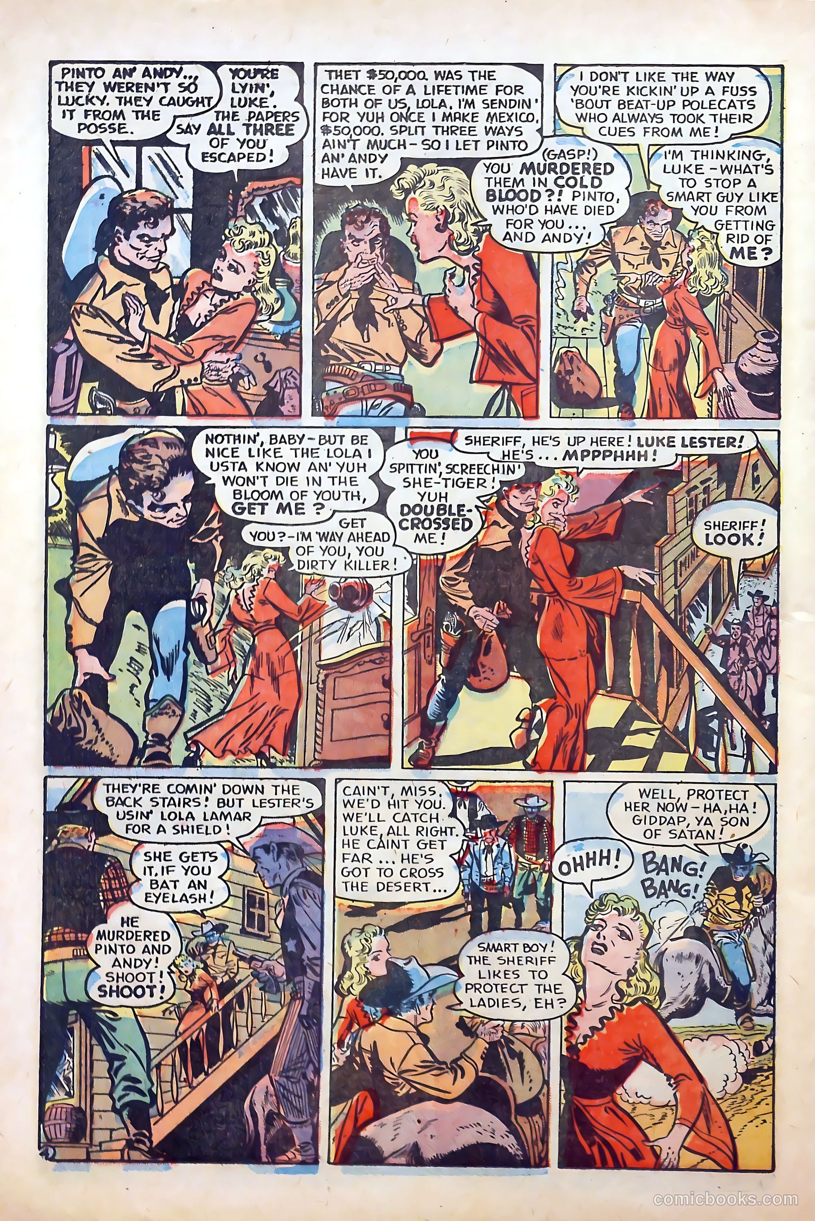 Cow Puncher Comics #5 — page 24 of 36