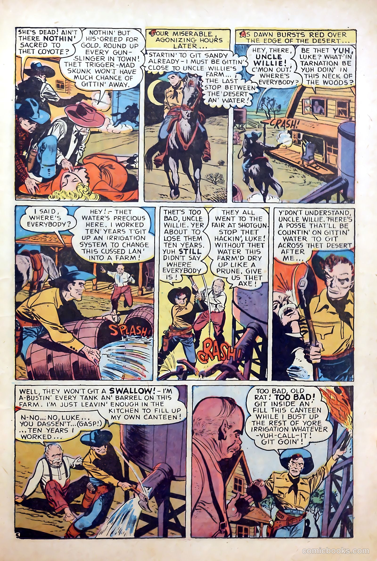 Cow Puncher Comics #5 — page 25 of 36