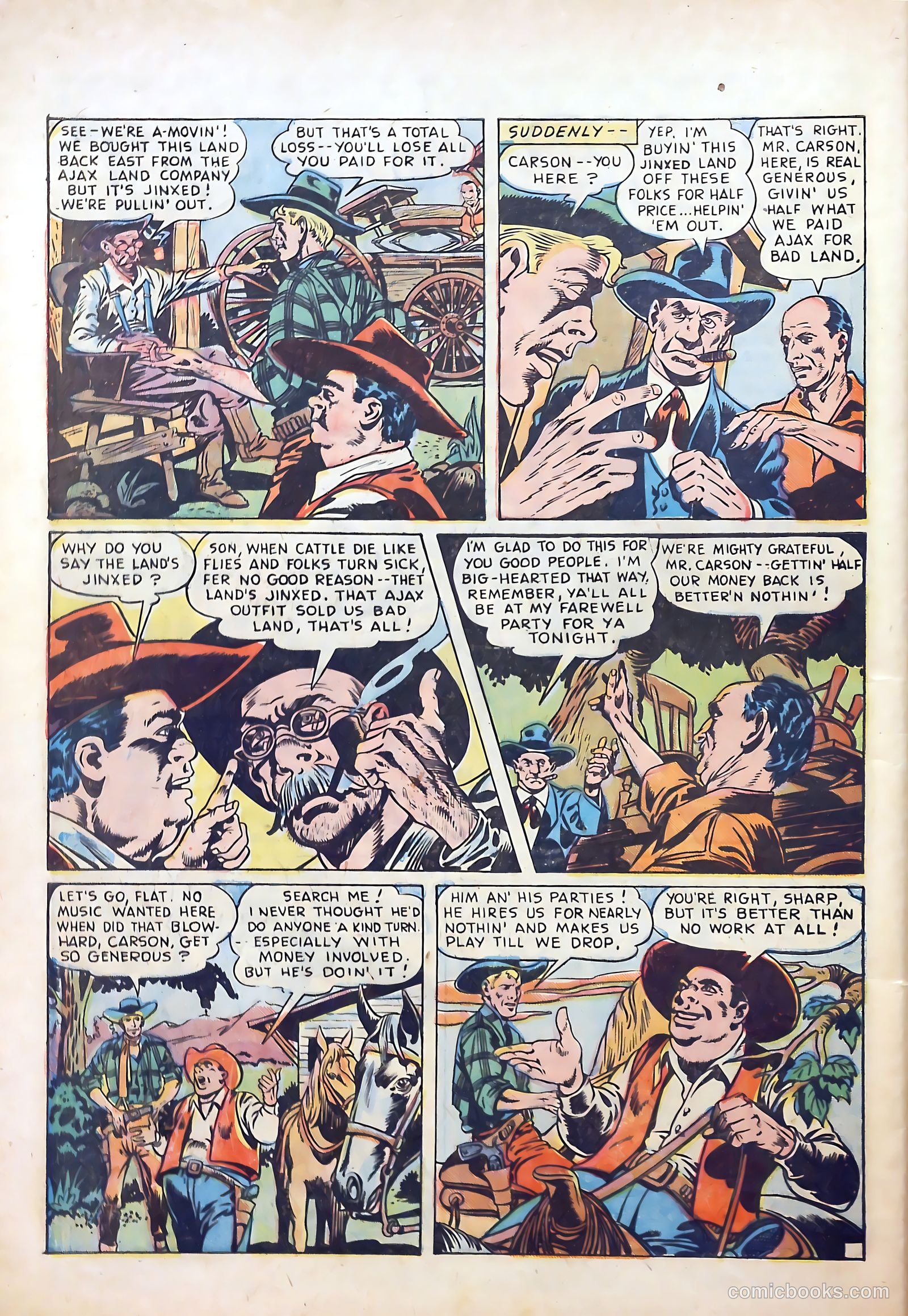 Cow Puncher Comics #5 — page 28 of 36