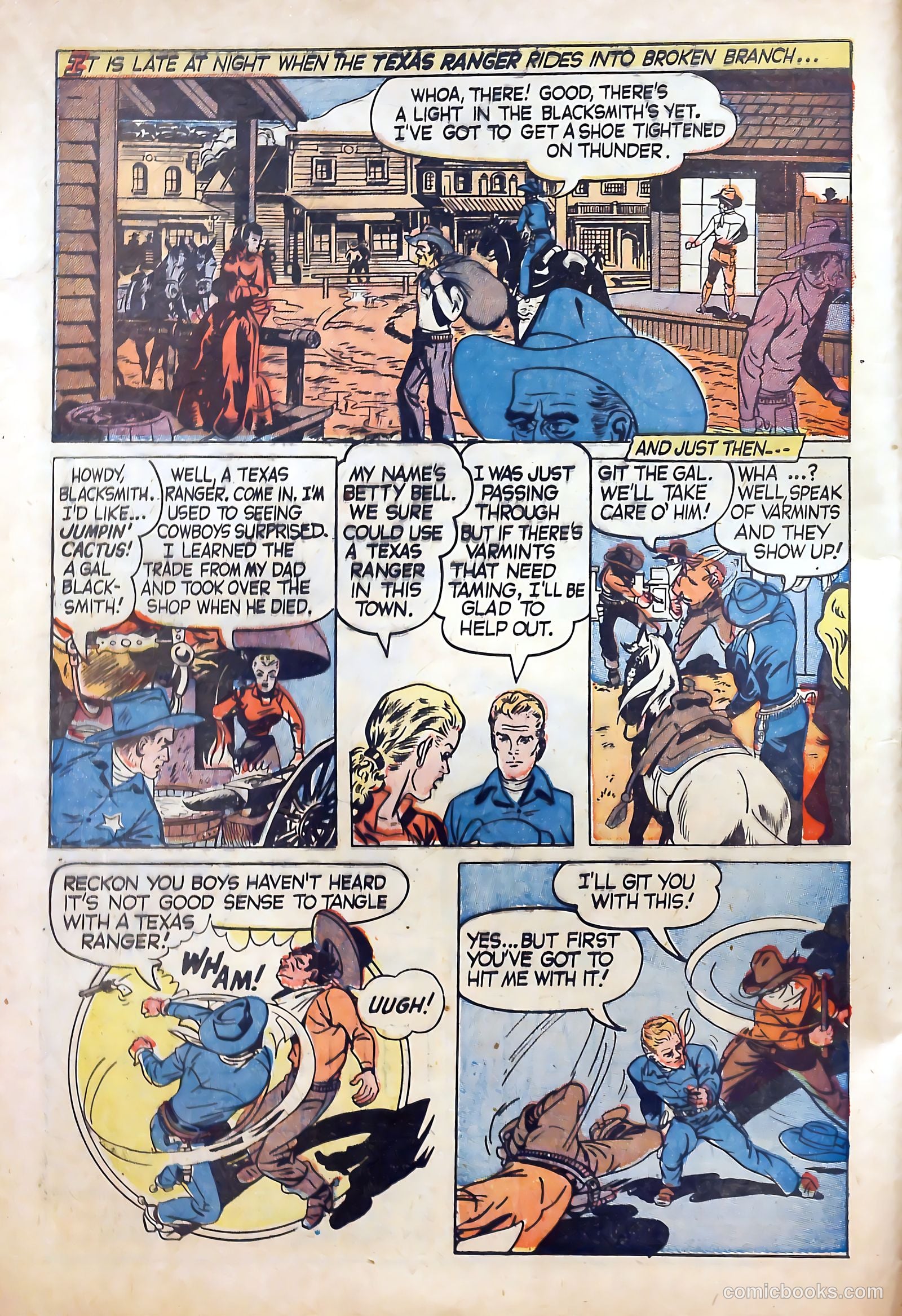 Cow Puncher Comics #6 — page 4 of 52
