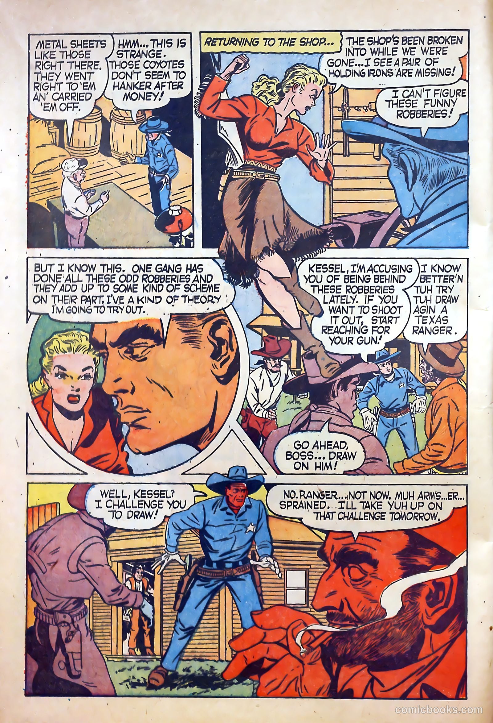 Cow Puncher Comics #6 — page 8 of 52