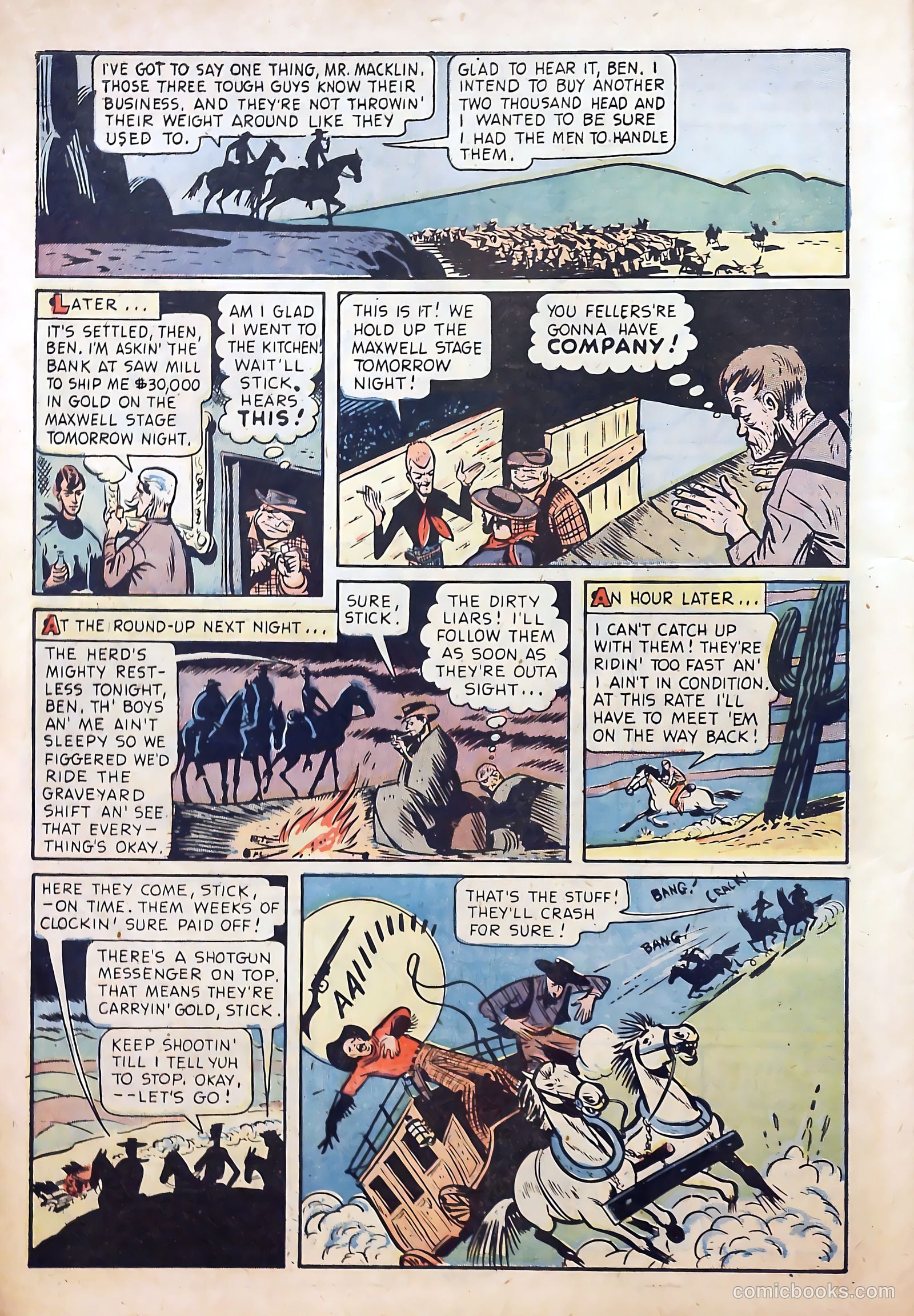 Cow Puncher Comics #6 — page 14 of 52