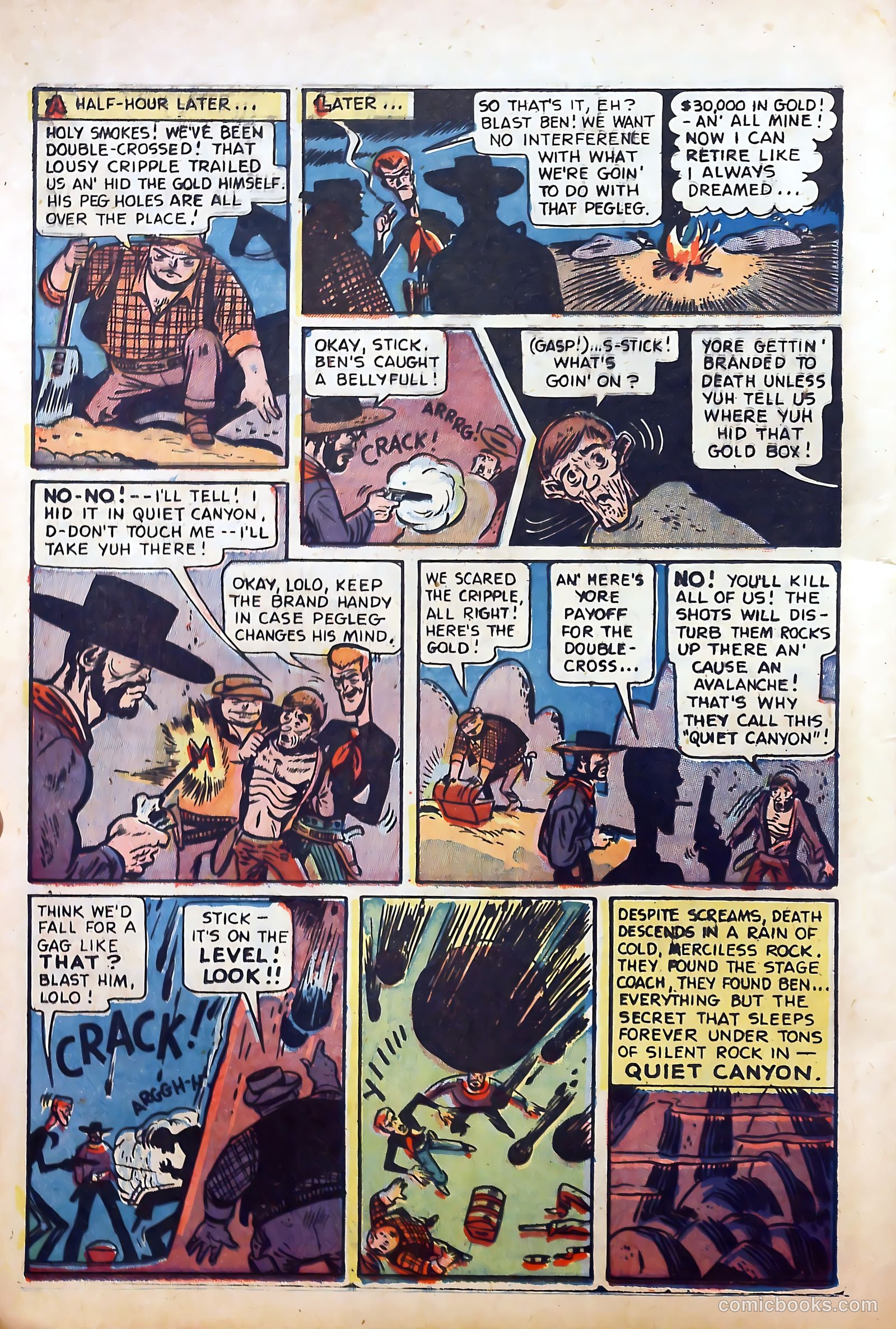 Cow Puncher Comics #6 — page 16 of 52