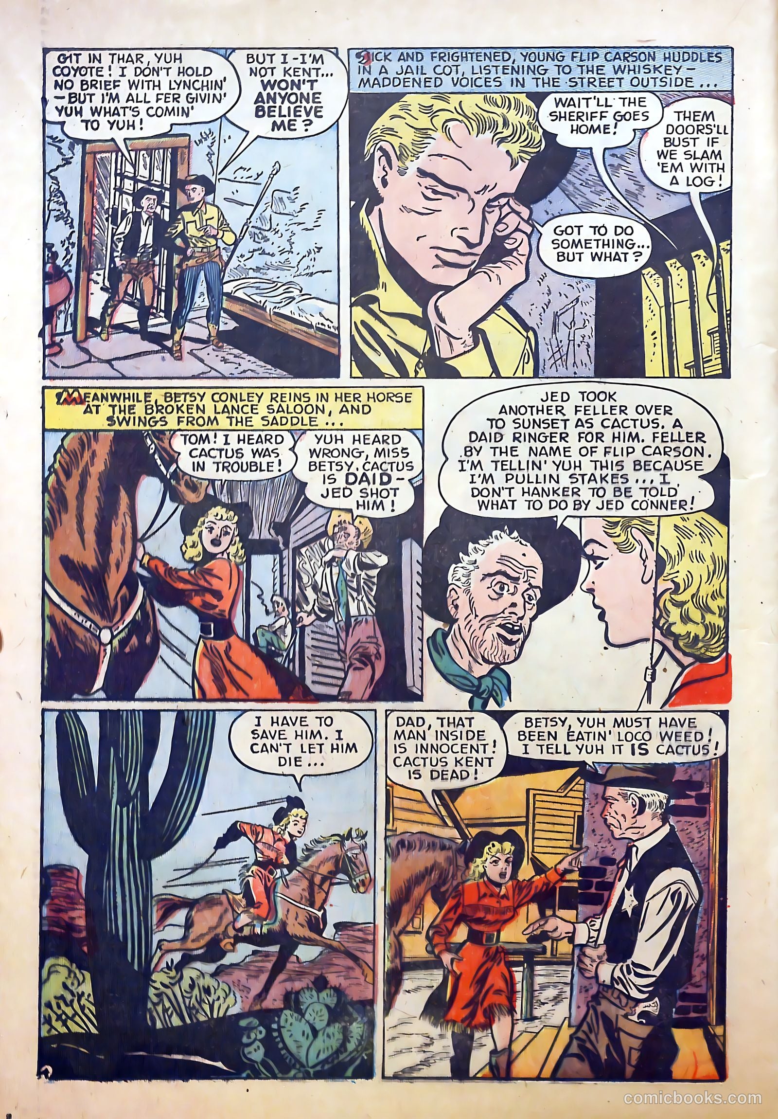 Cow Puncher Comics #6 — page 32 of 52
