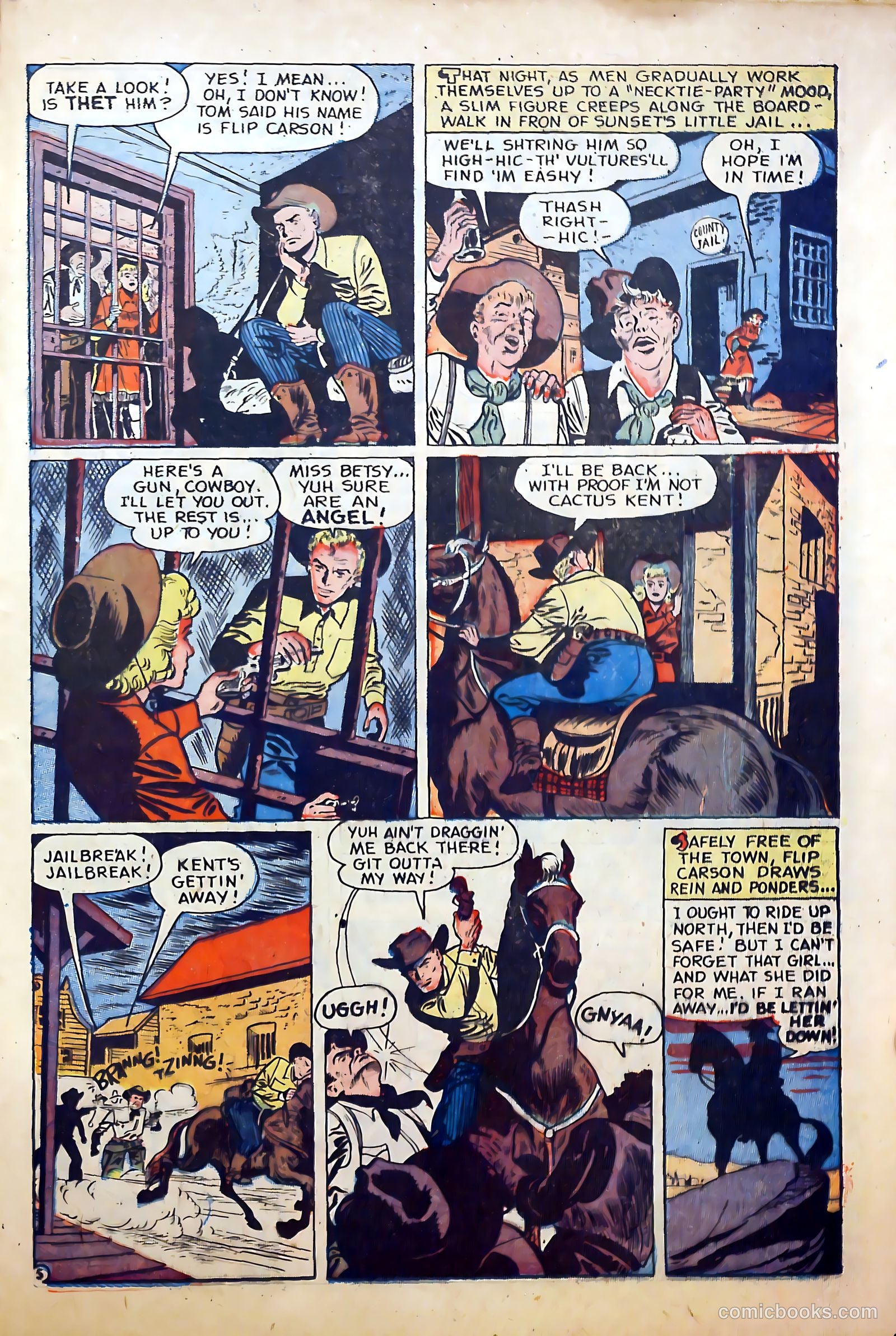 Cow Puncher Comics #6 — page 33 of 52