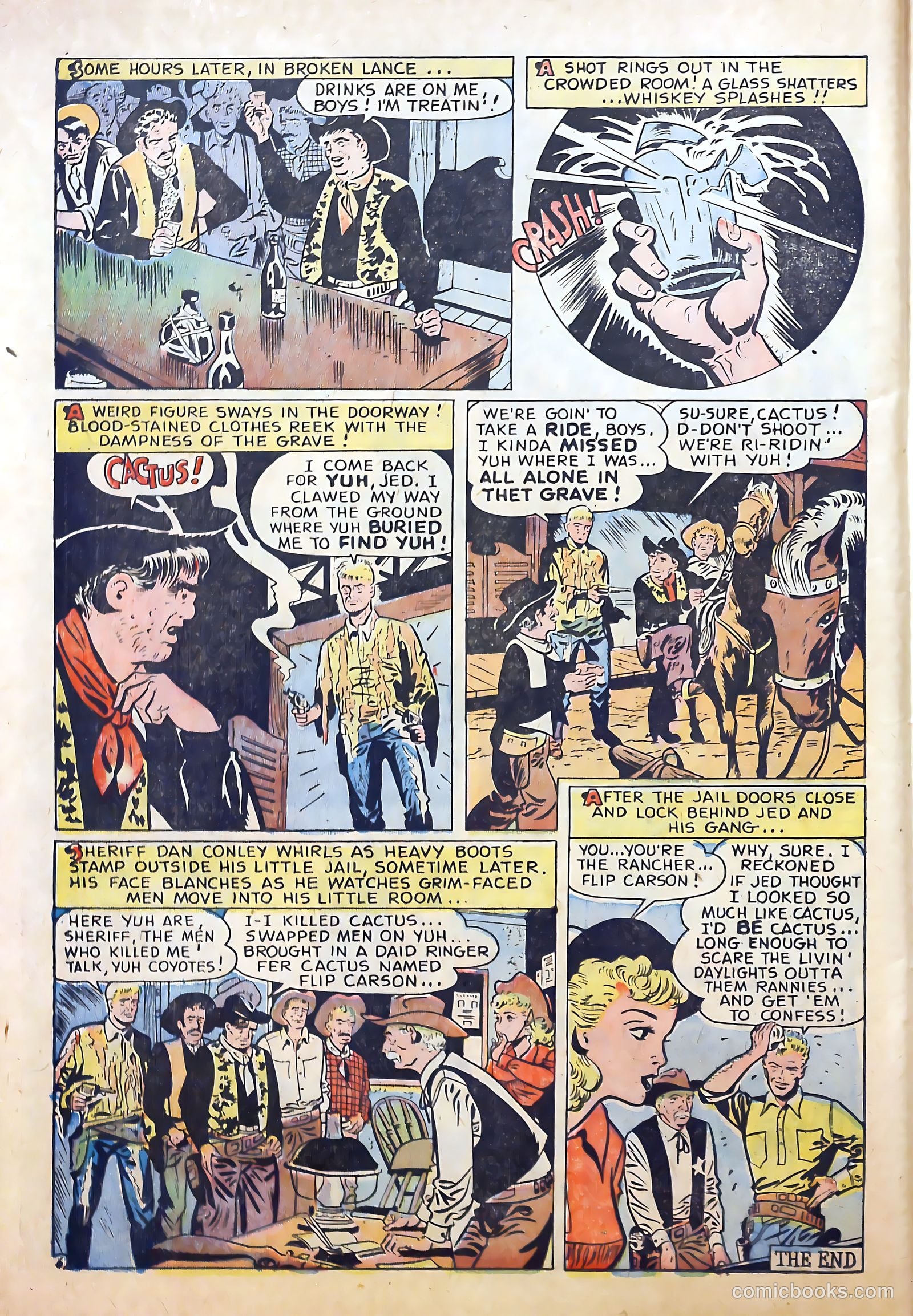 Cow Puncher Comics #6 — page 34 of 52