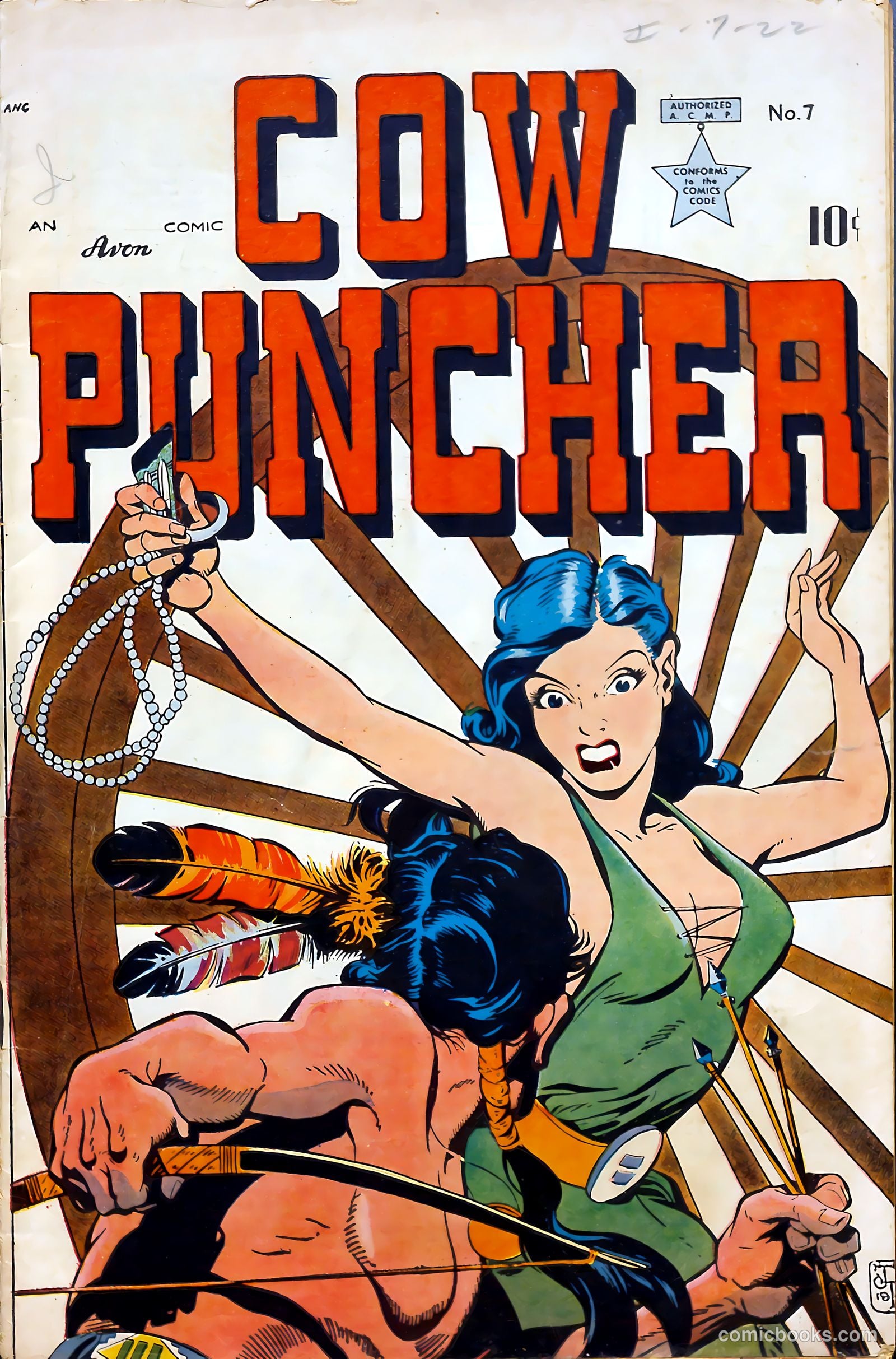Cow Puncher Comics #7 — page 1 of 36