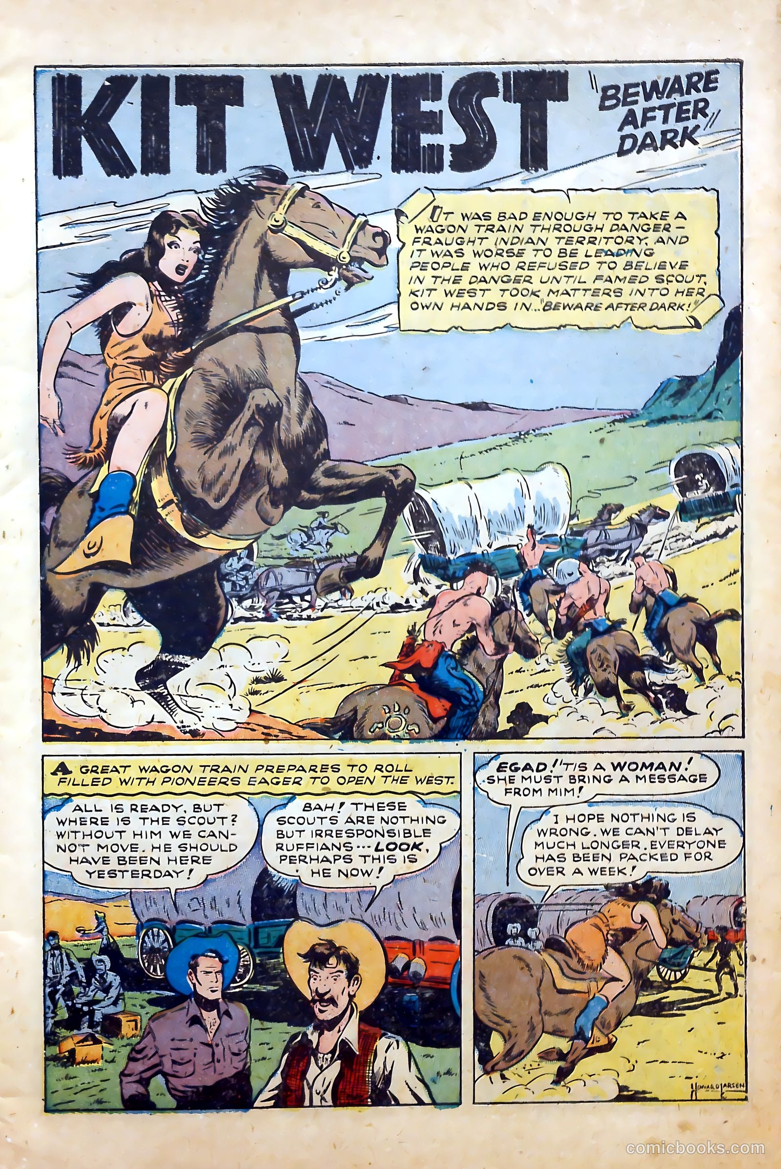 Cow Puncher Comics #7 — page 3 of 36