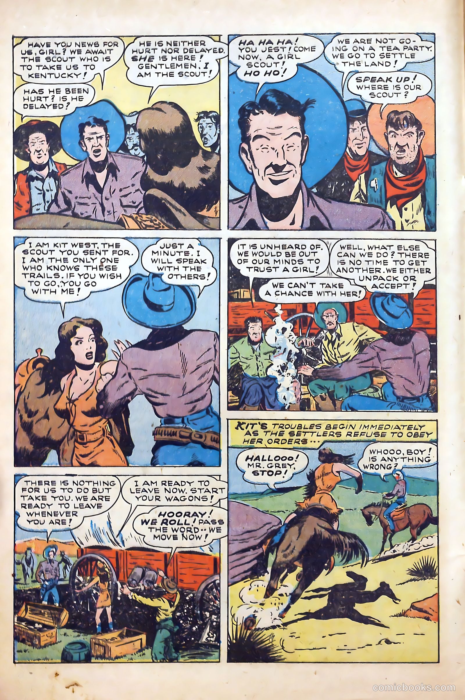 Cow Puncher Comics #7 — page 4 of 36