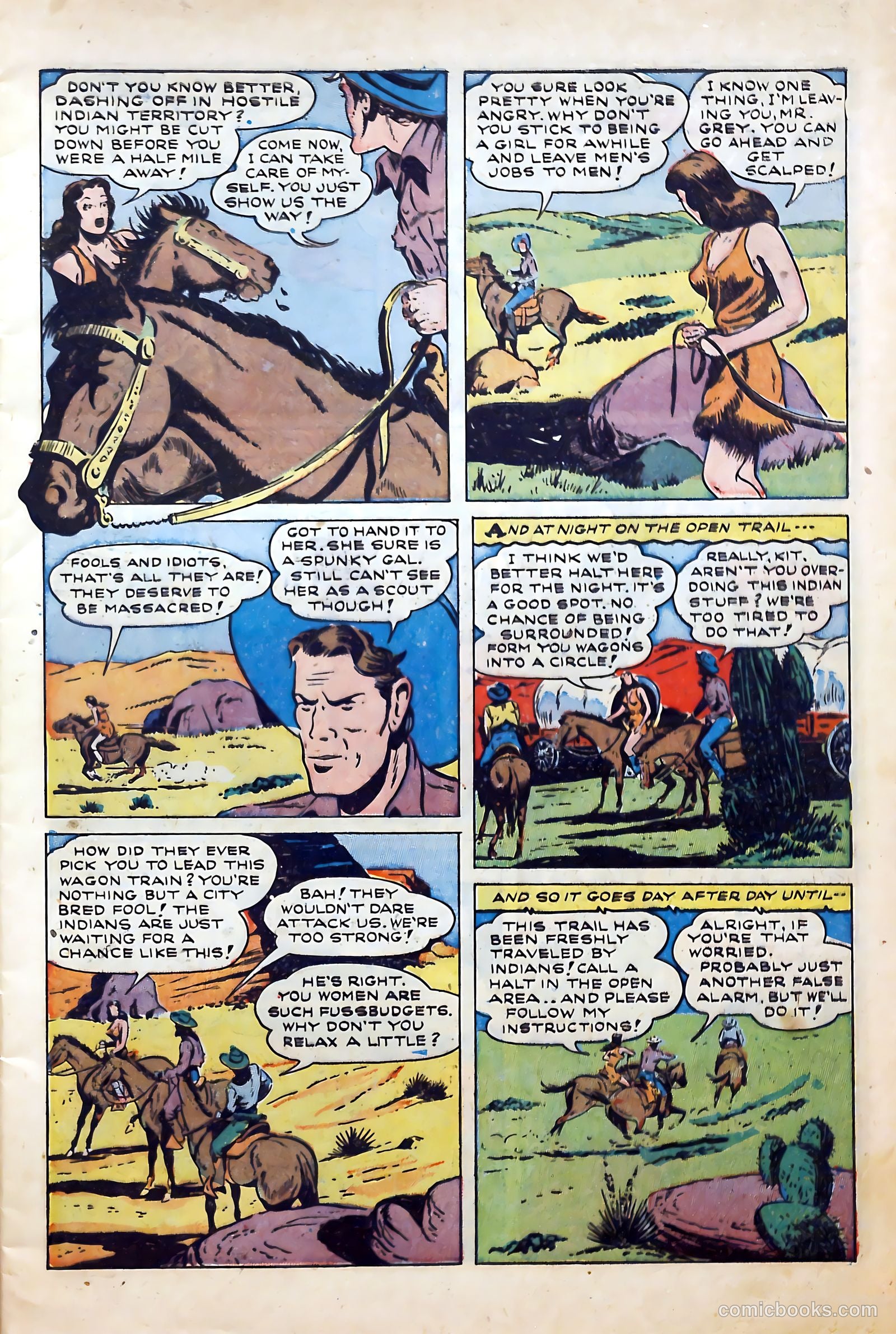 Cow Puncher Comics #7 — page 5 of 36