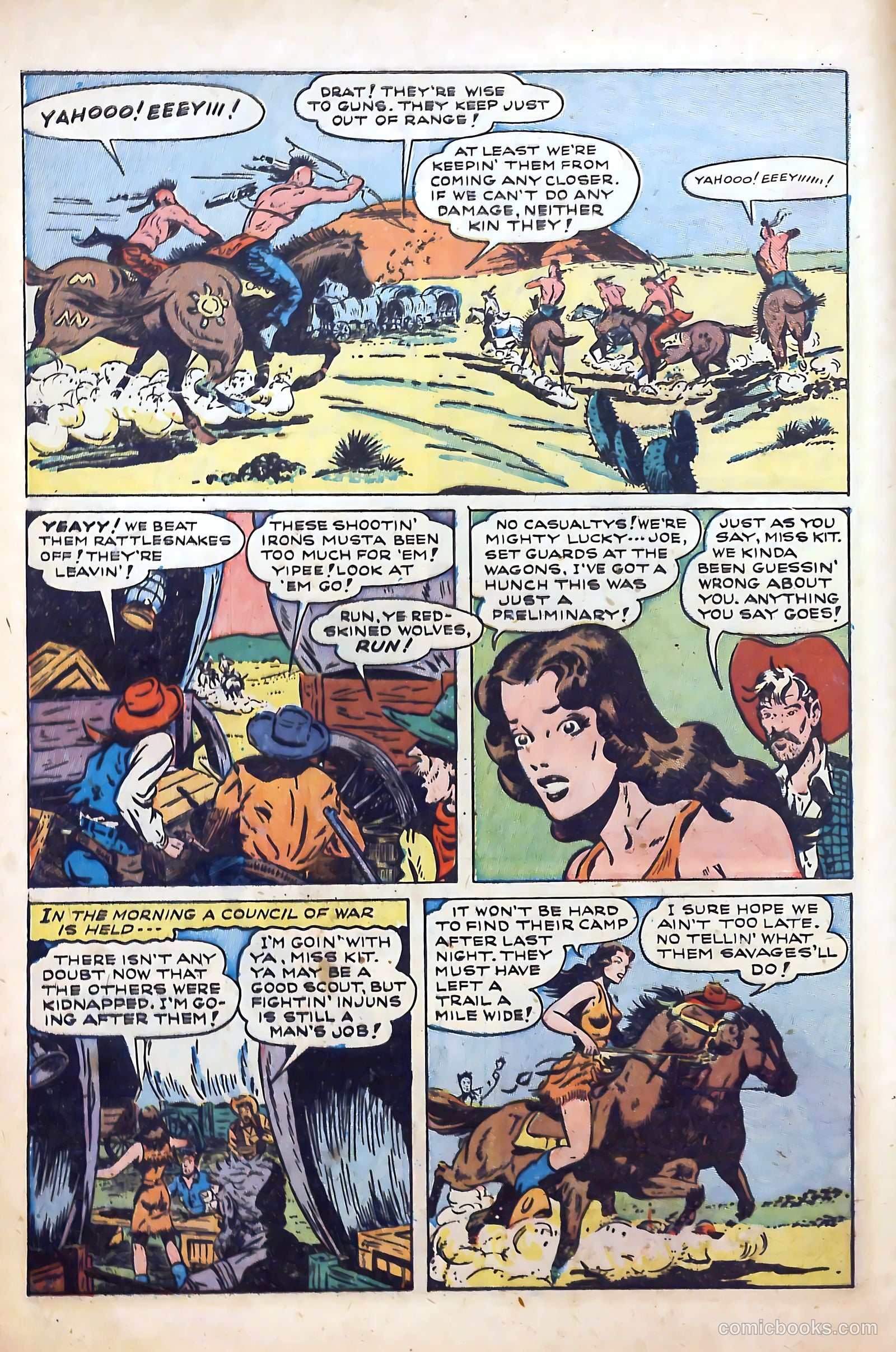 Cow Puncher Comics #7 — page 8 of 36