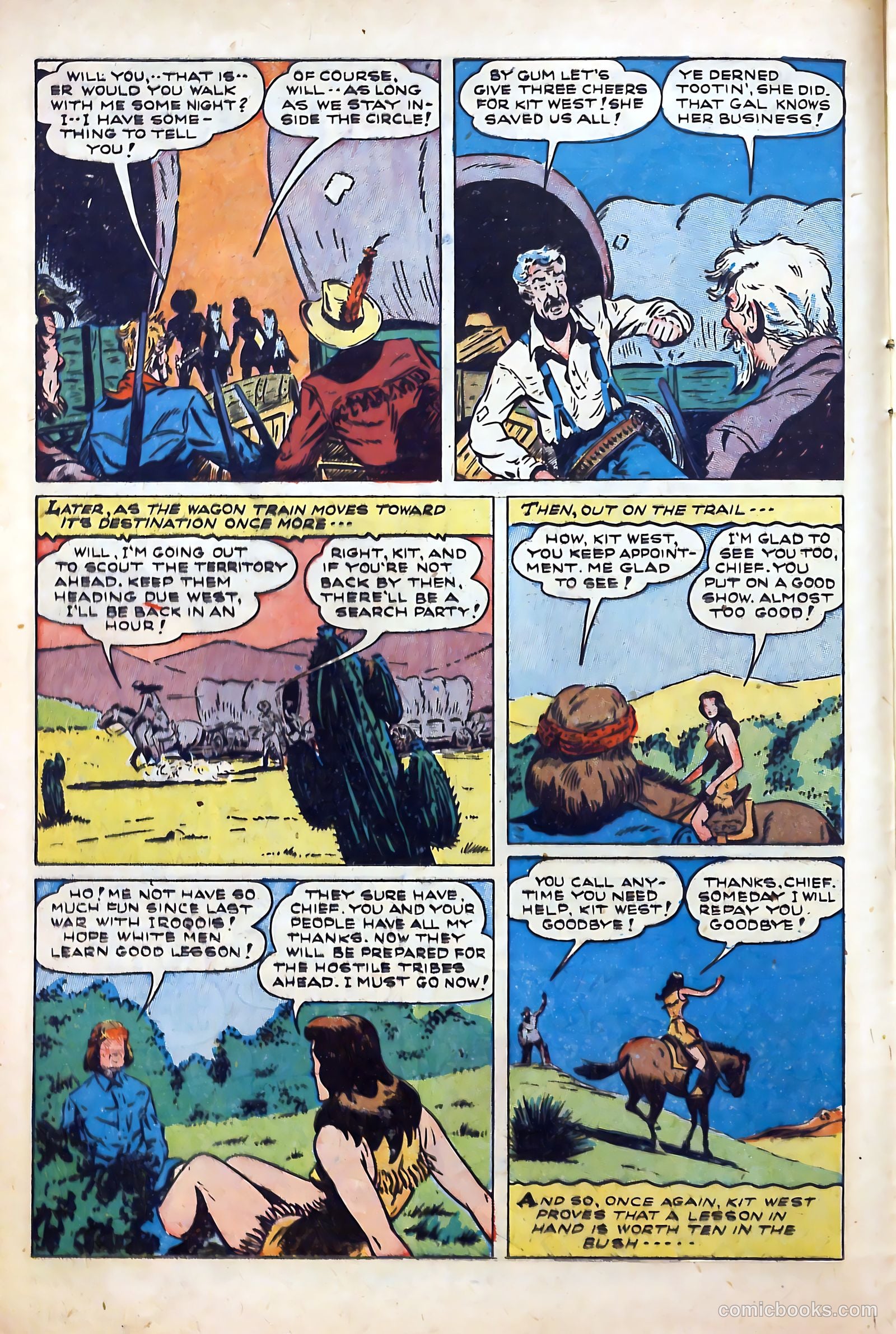 Cow Puncher Comics #7 — page 12 of 36