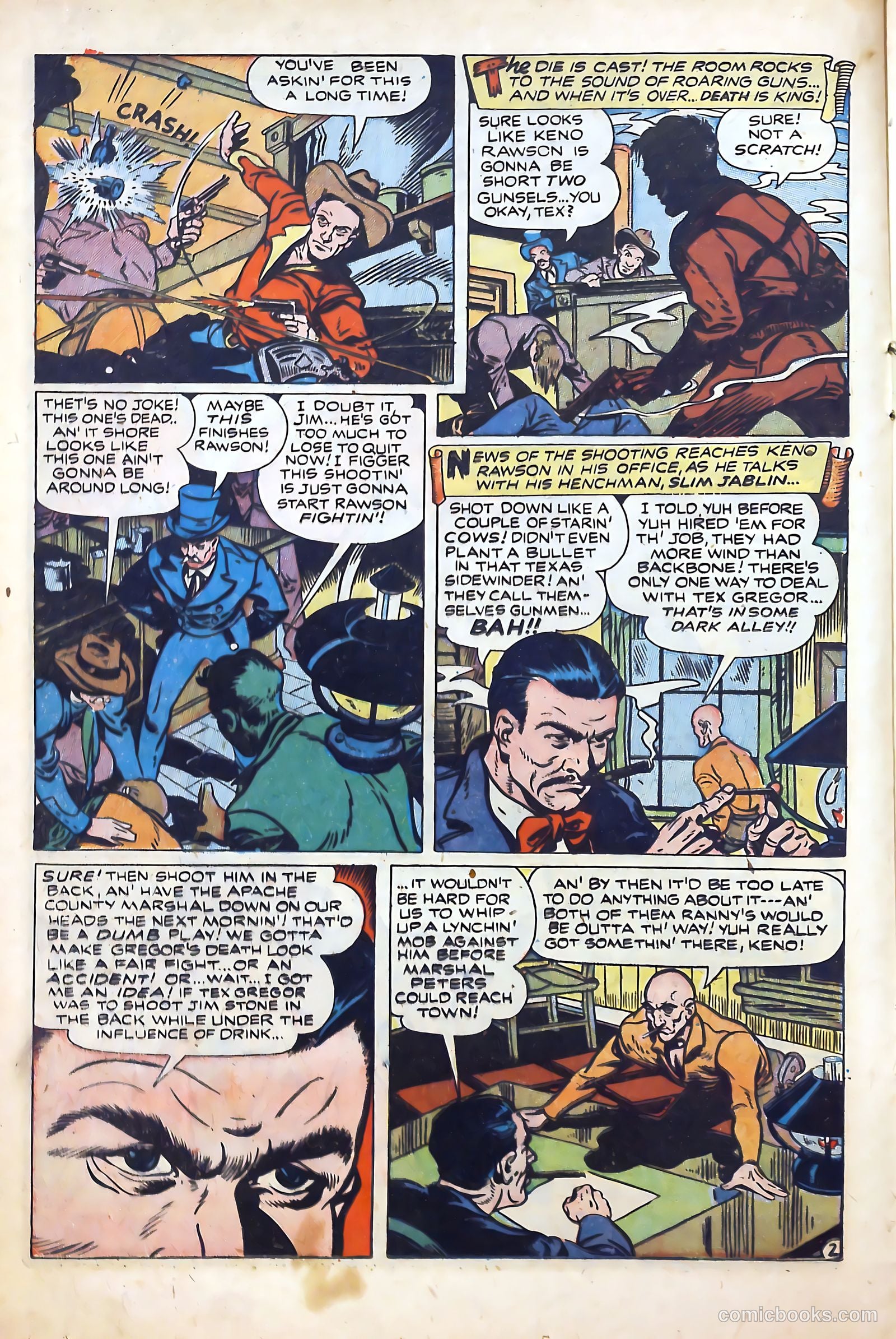 Cow Puncher Comics #7 — page 16 of 36