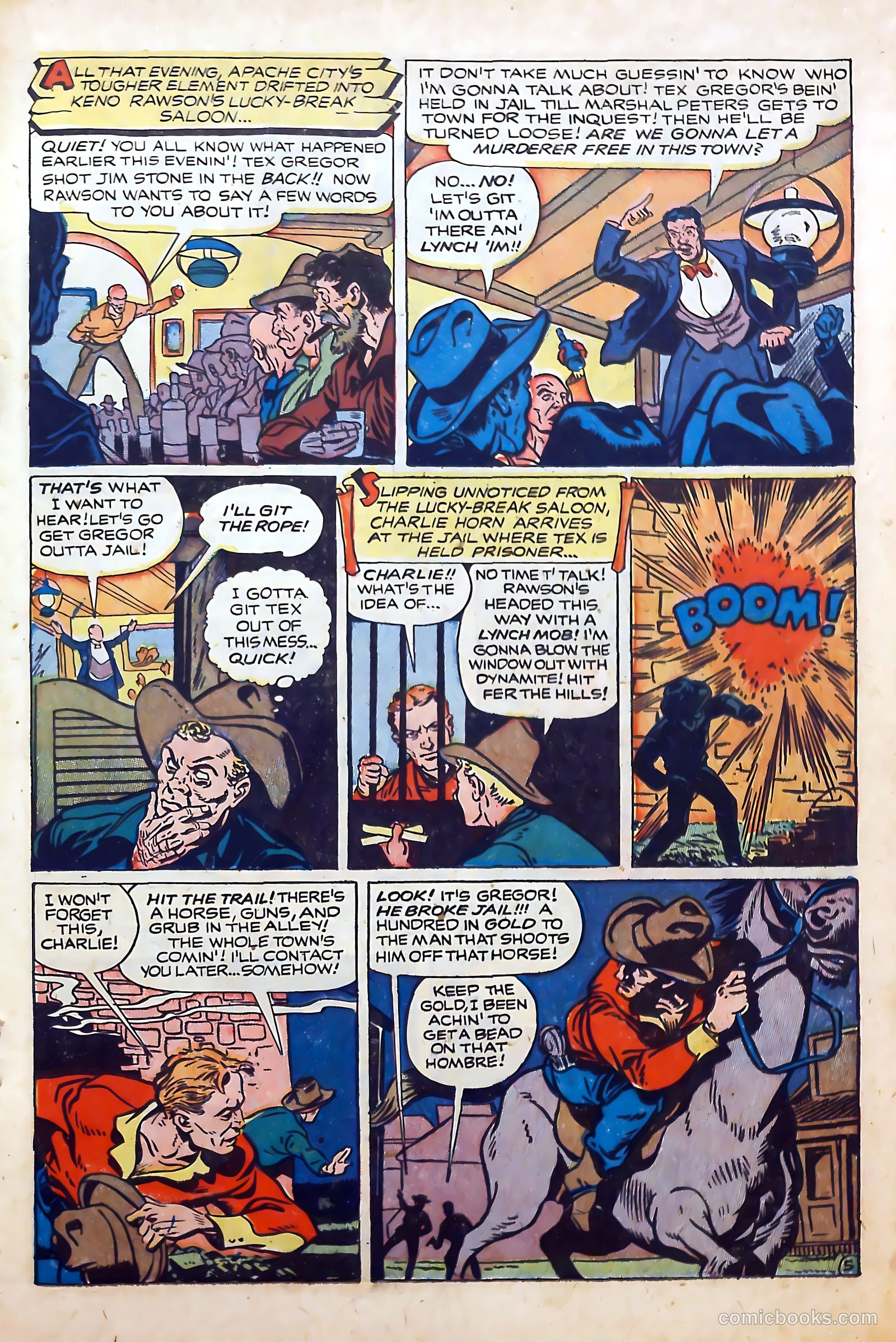 Cow Puncher Comics #7 — page 19 of 36