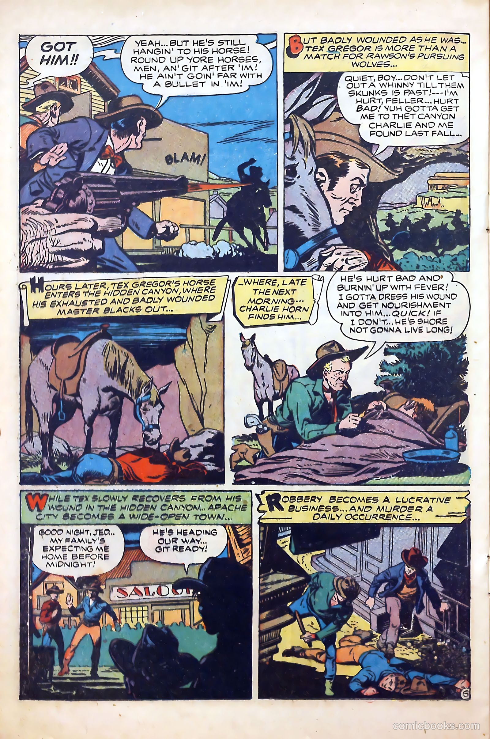 Cow Puncher Comics #7 — page 20 of 36