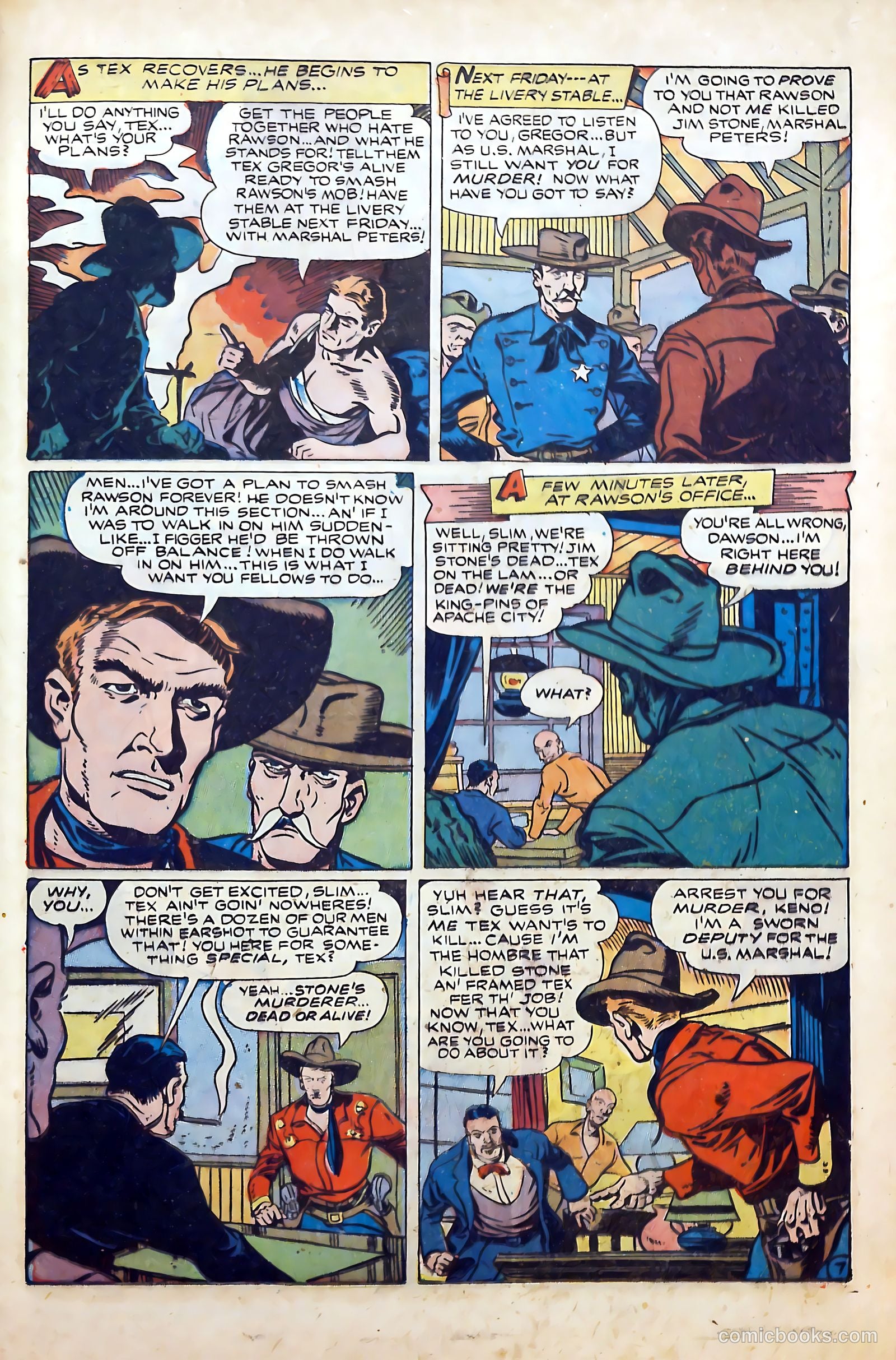 Cow Puncher Comics #7 — page 21 of 36