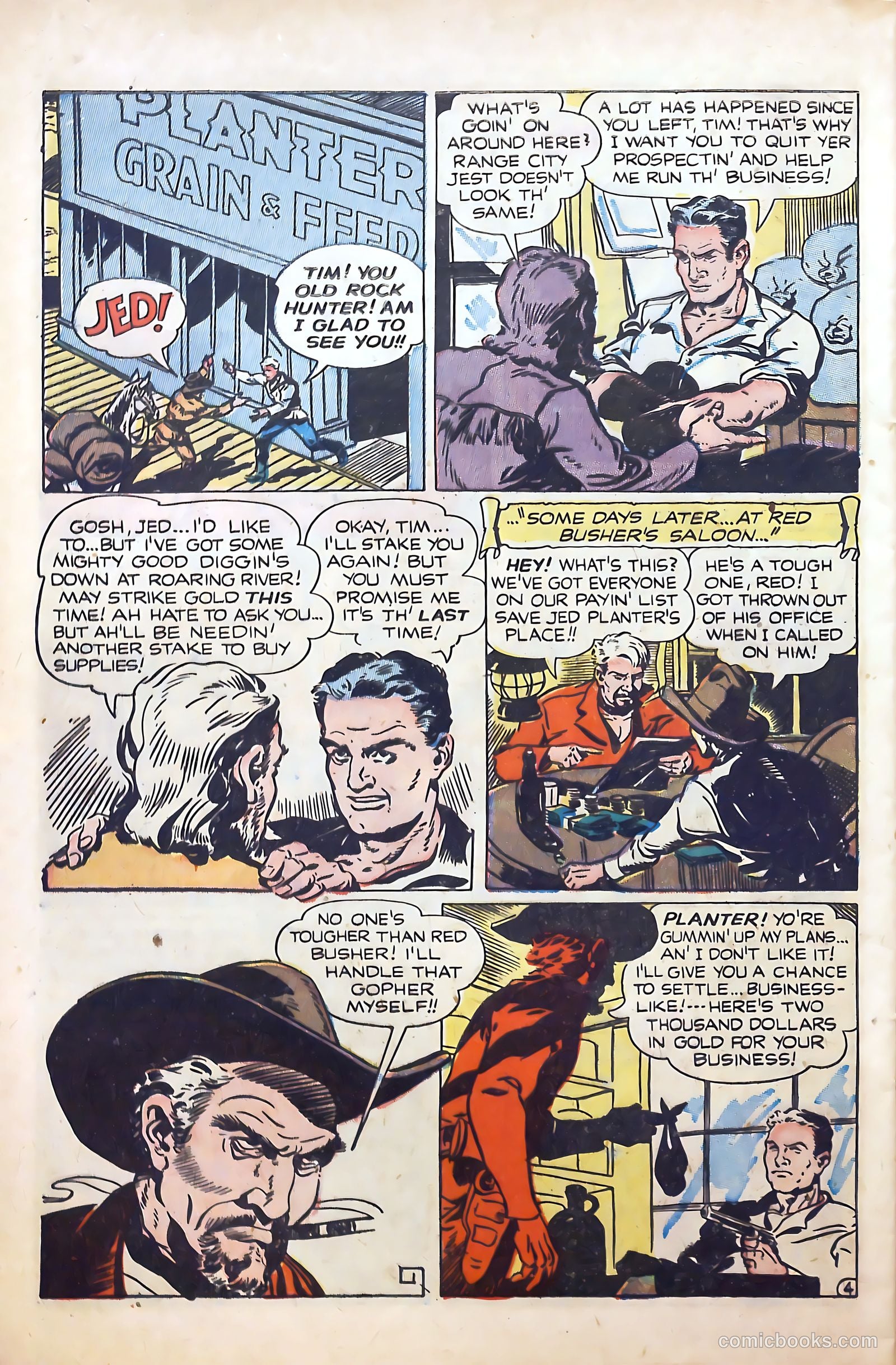 Cow Puncher Comics #7 — page 28 of 36