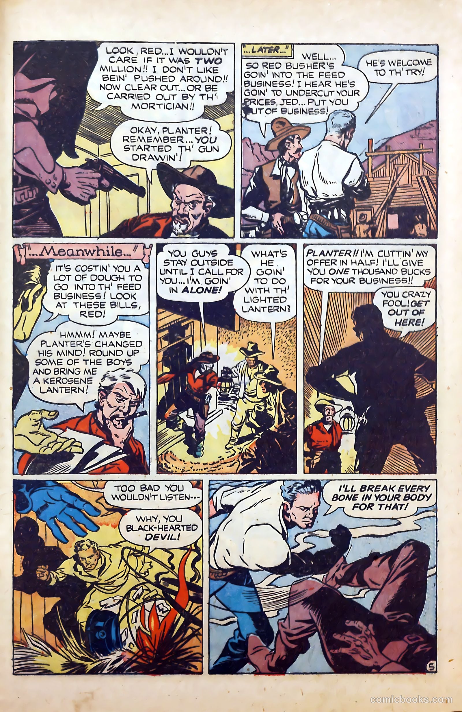 Cow Puncher Comics #7 — page 29 of 36