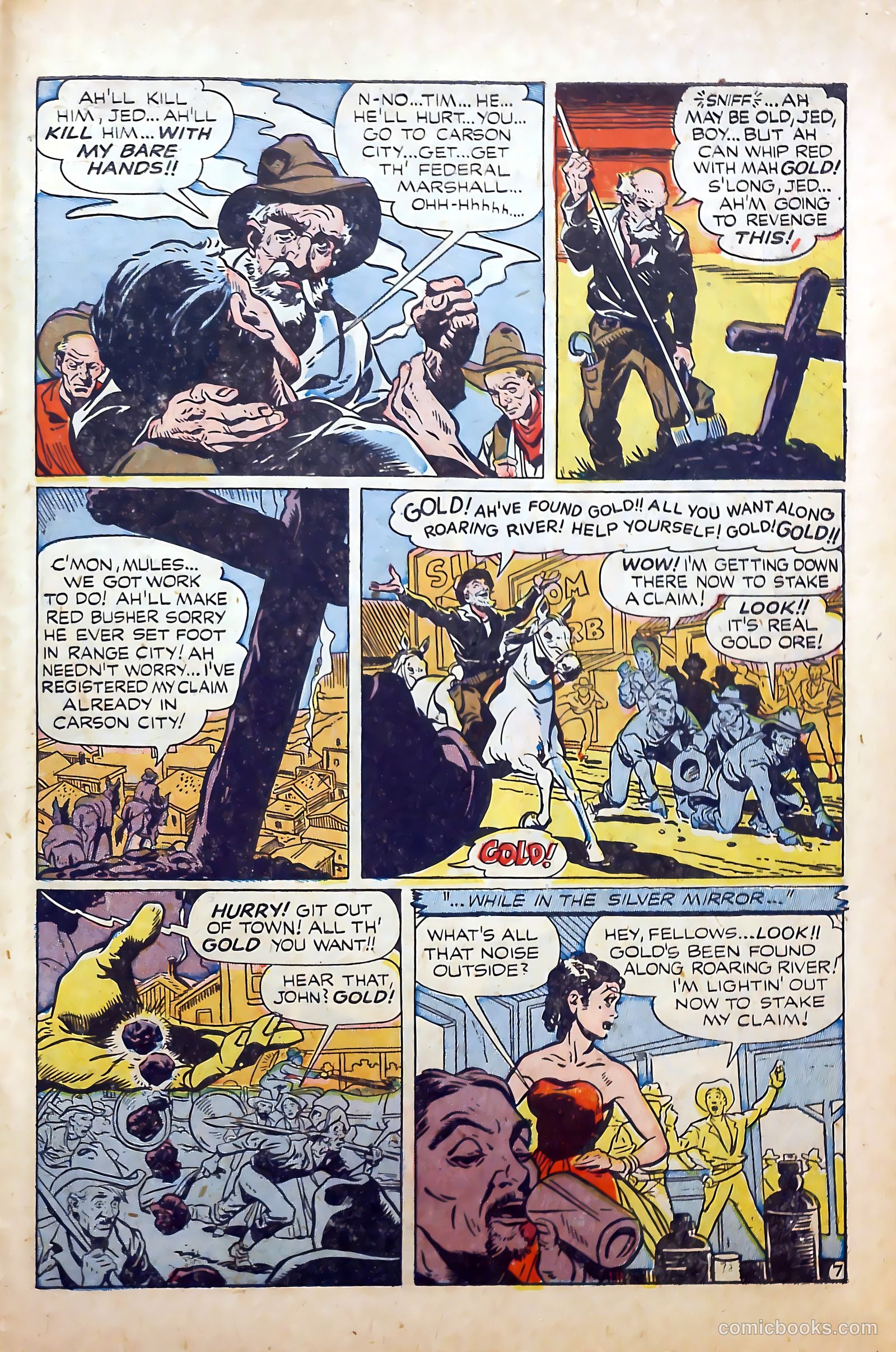 Cow Puncher Comics #7 — page 31 of 36