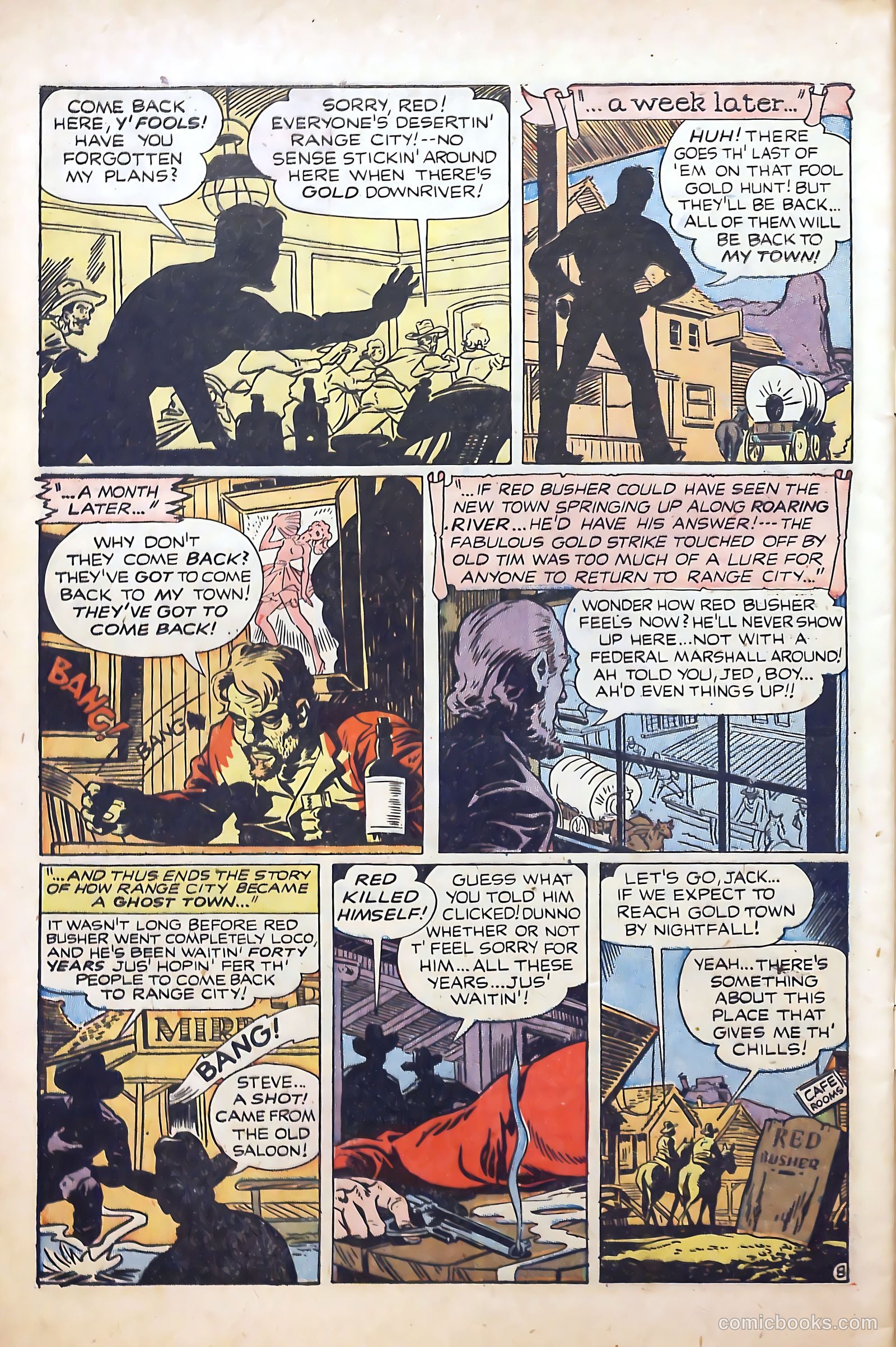 Cow Puncher Comics #7 — page 32 of 36