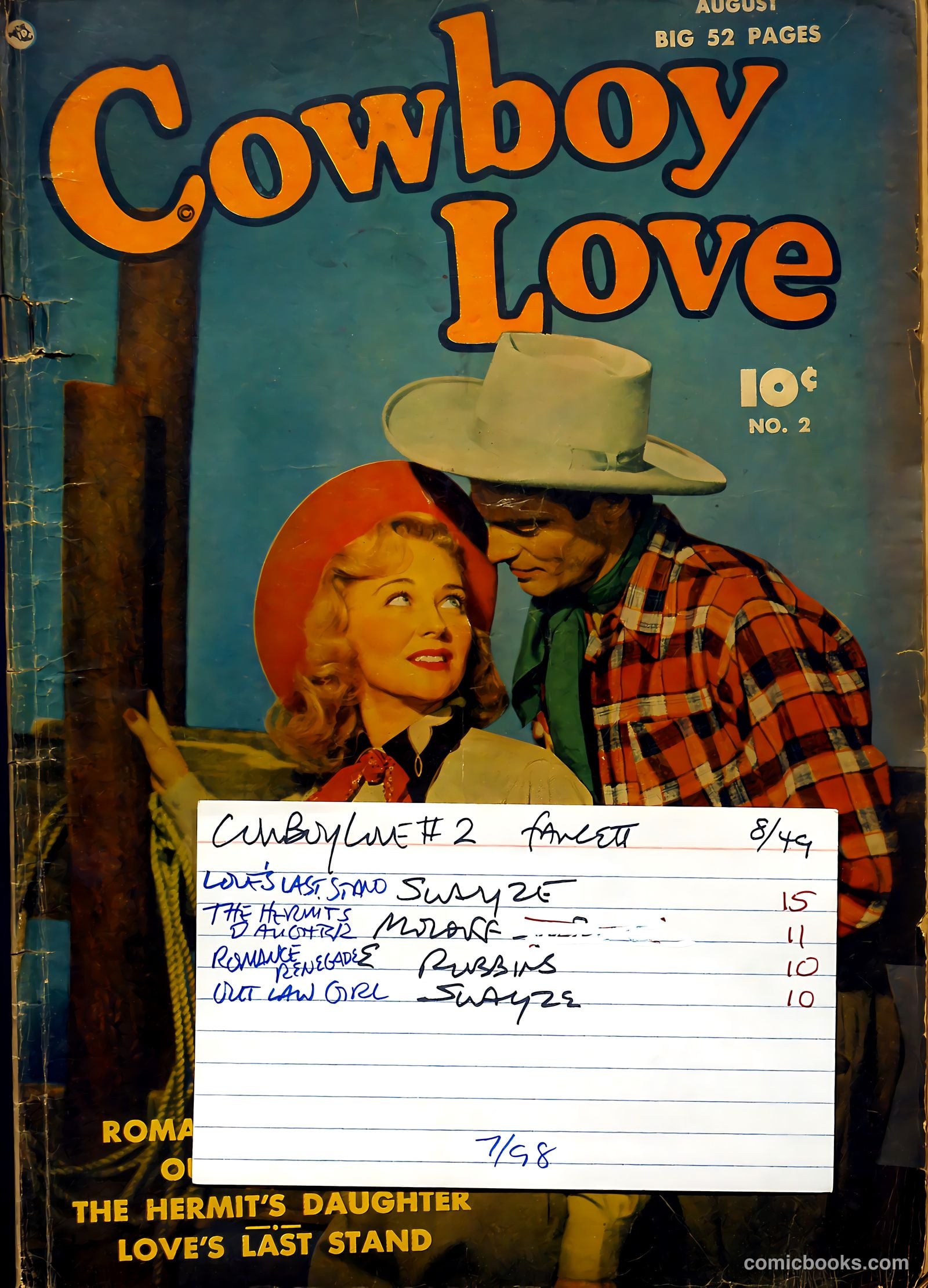 Cowboy Love #2 — page 53 of 53