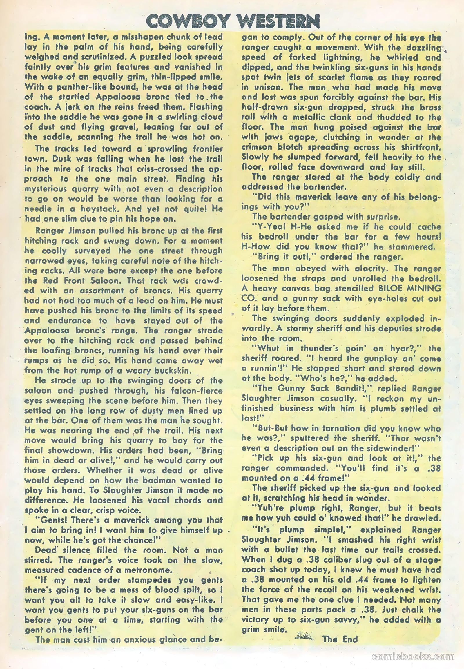 Cowboy Western #48 — page 15 of 36