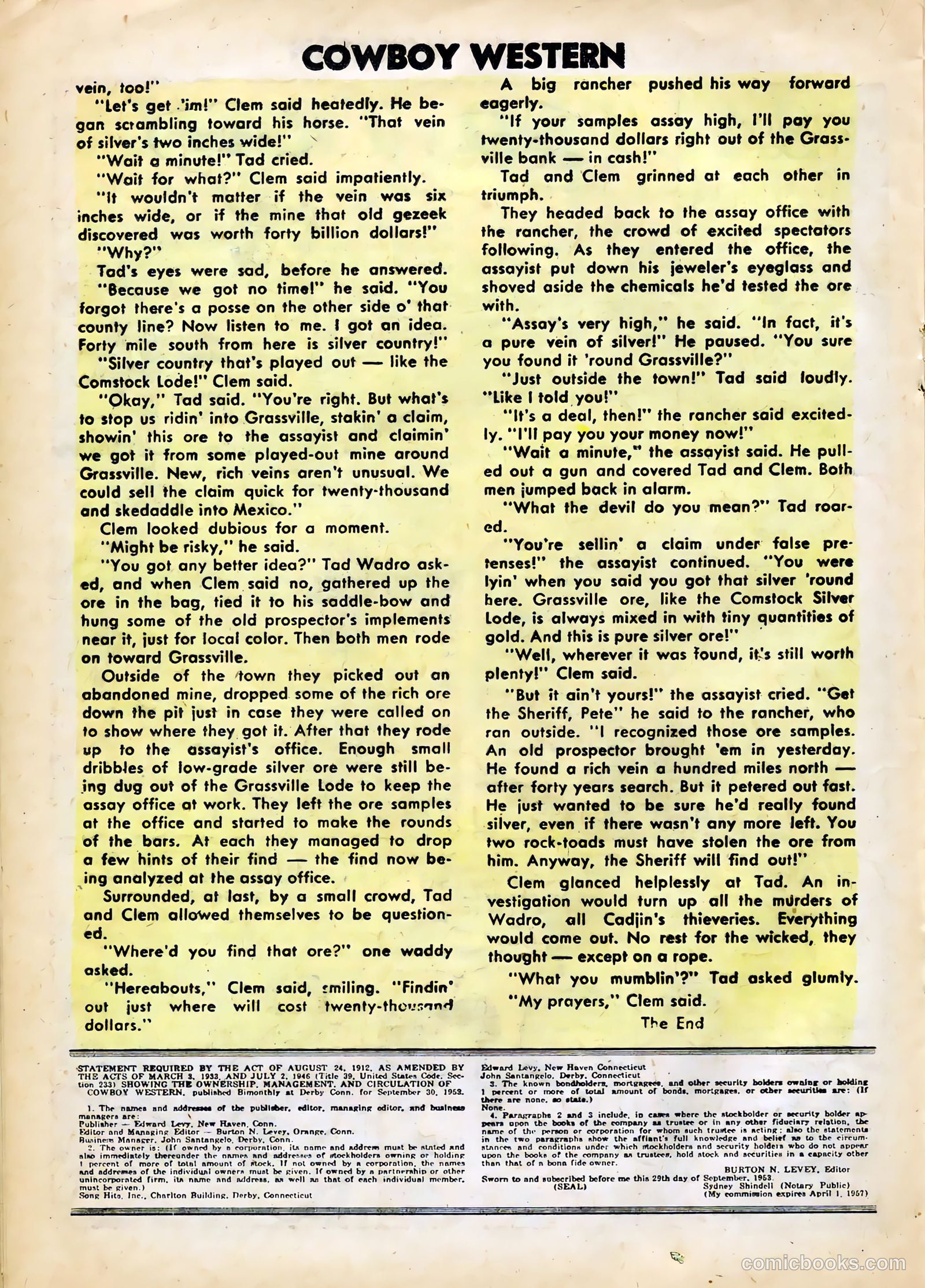 Cowboy Western #49 — page 20 of 36
