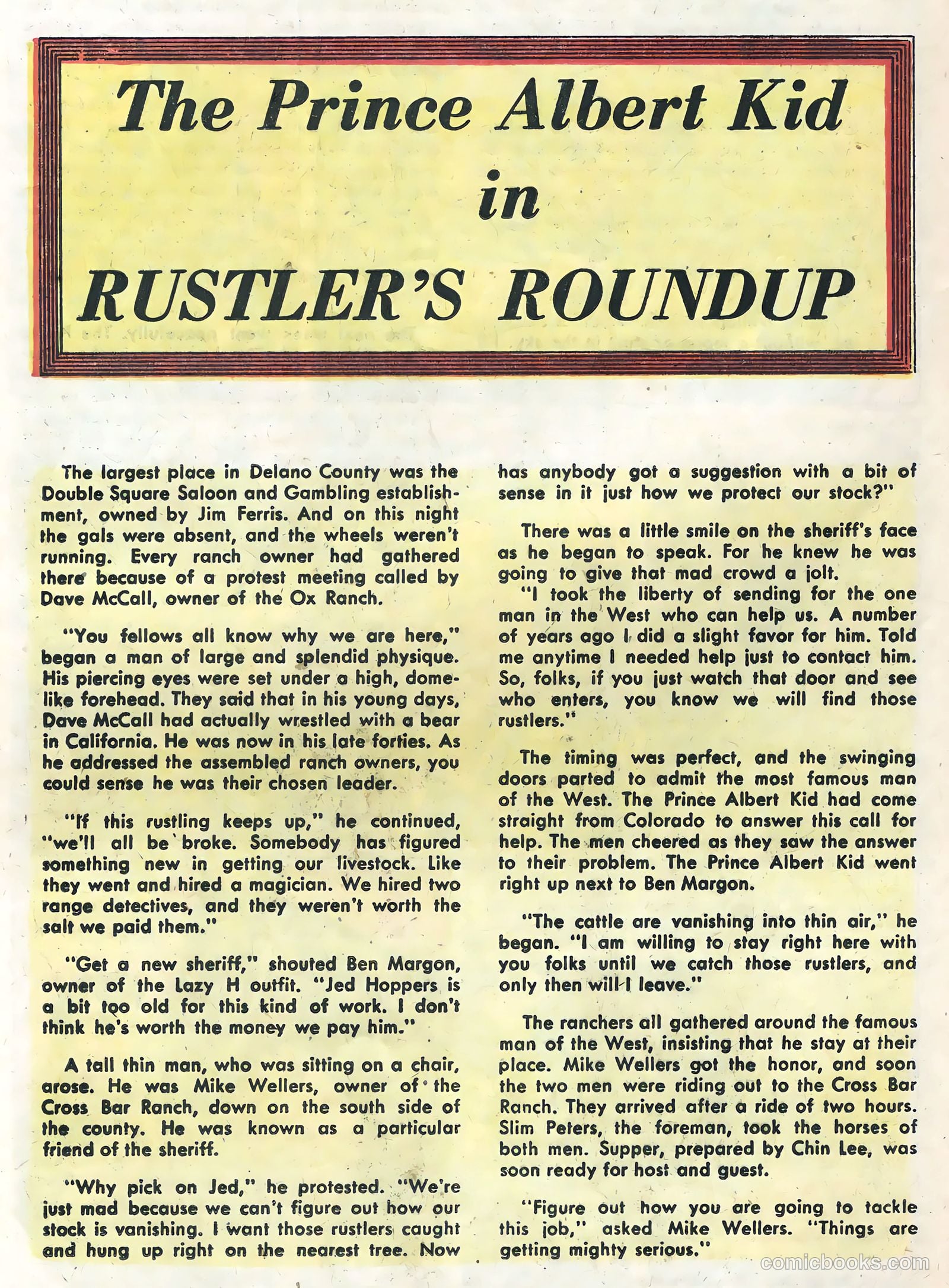 Cowboy Western #50 — page 16 of 36
