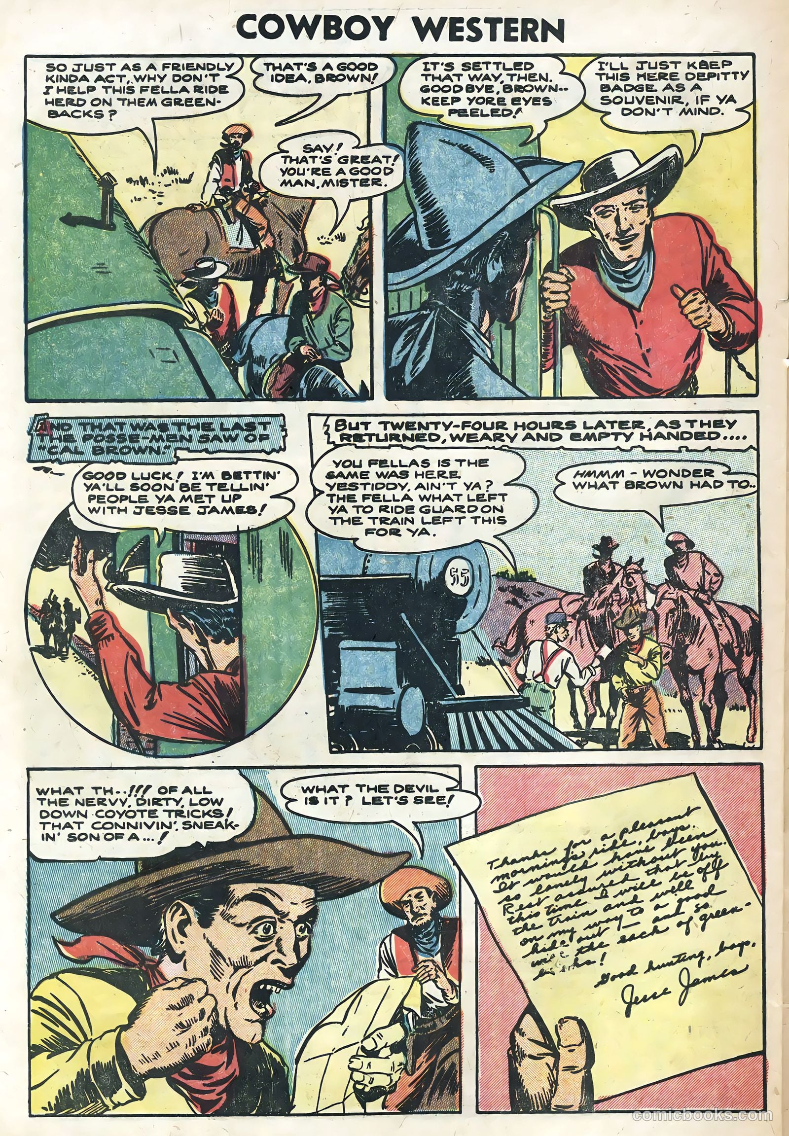 Cowboy Western #50 — page 32 of 36