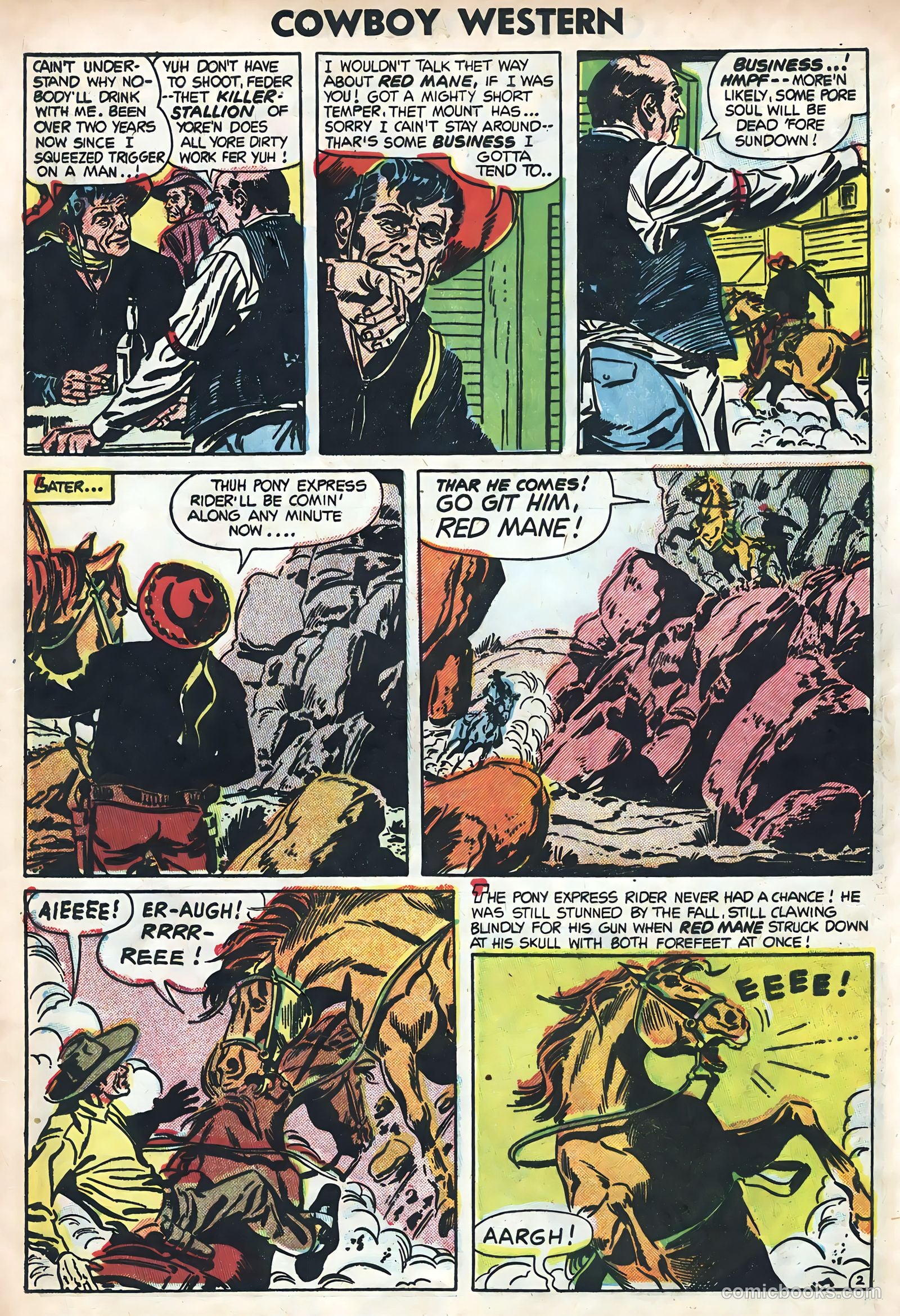 Cowboy Western #52 — page 9 of 36