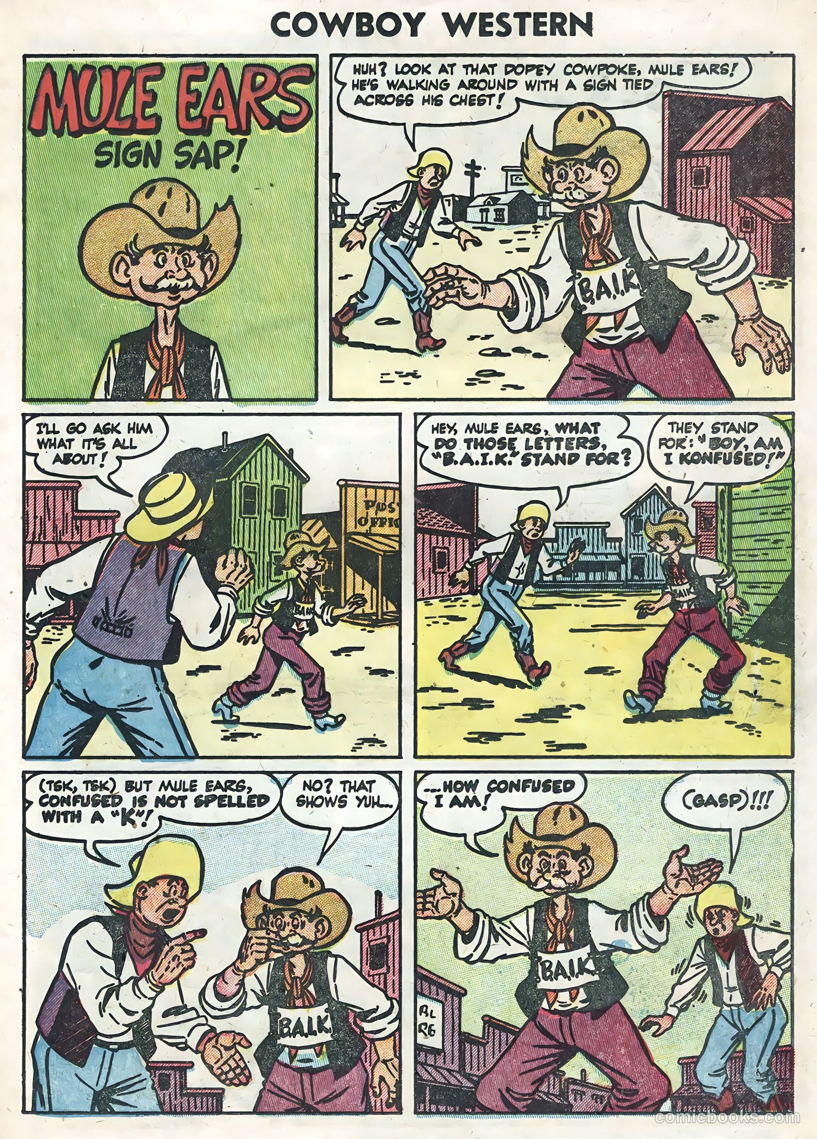 Cowboy Western #54 — page 21 of 36