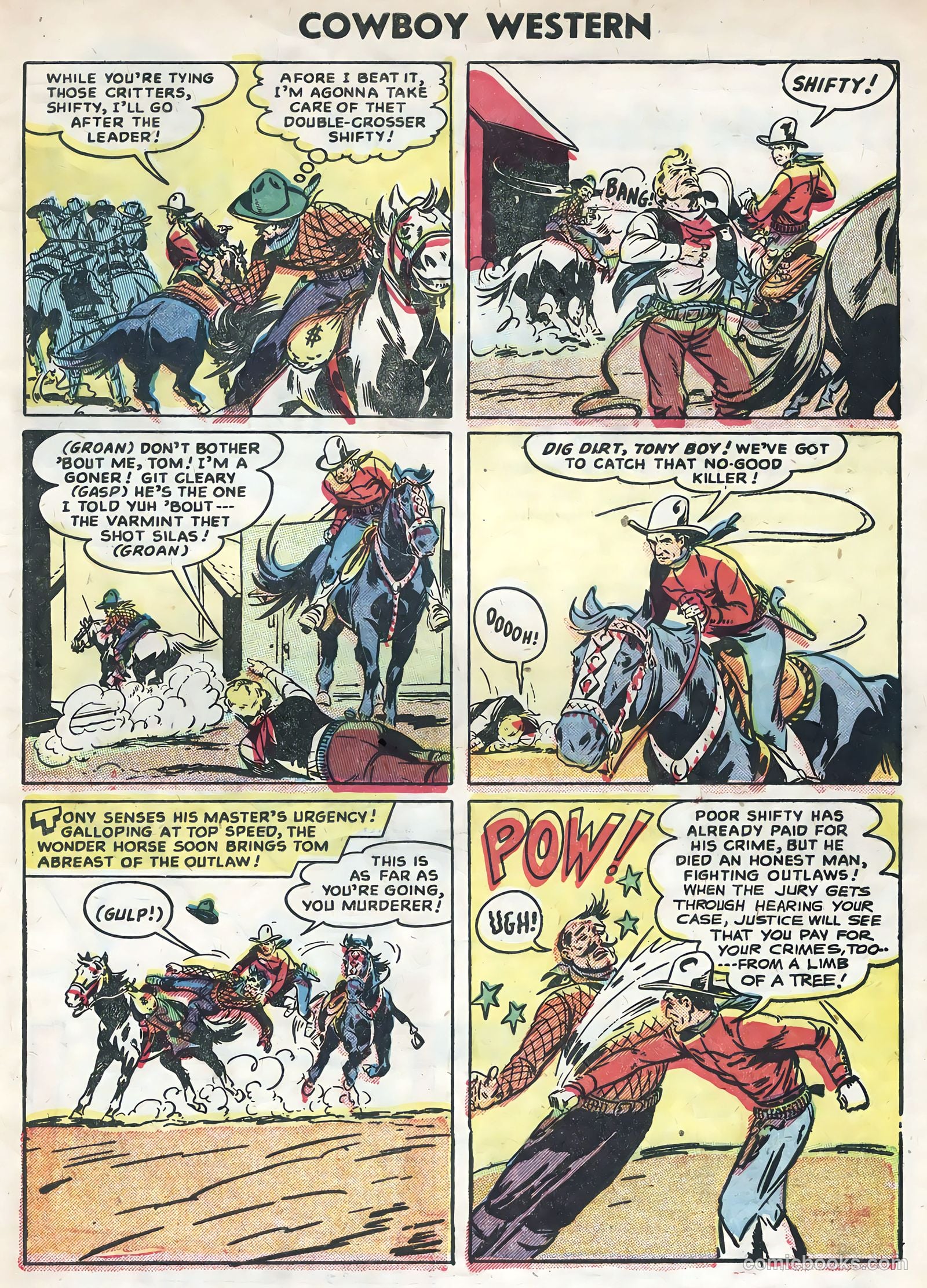 Cowboy Western #54 — page 33 of 36