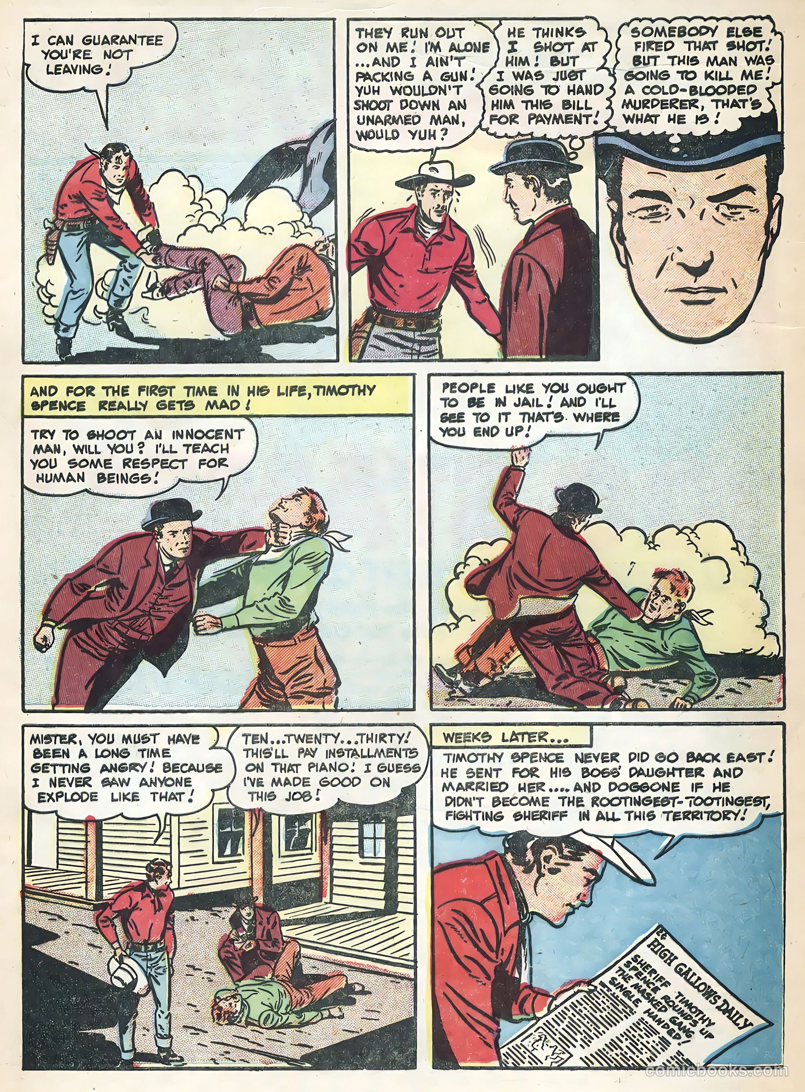 Cowboy Western #55 — page 33 of 36