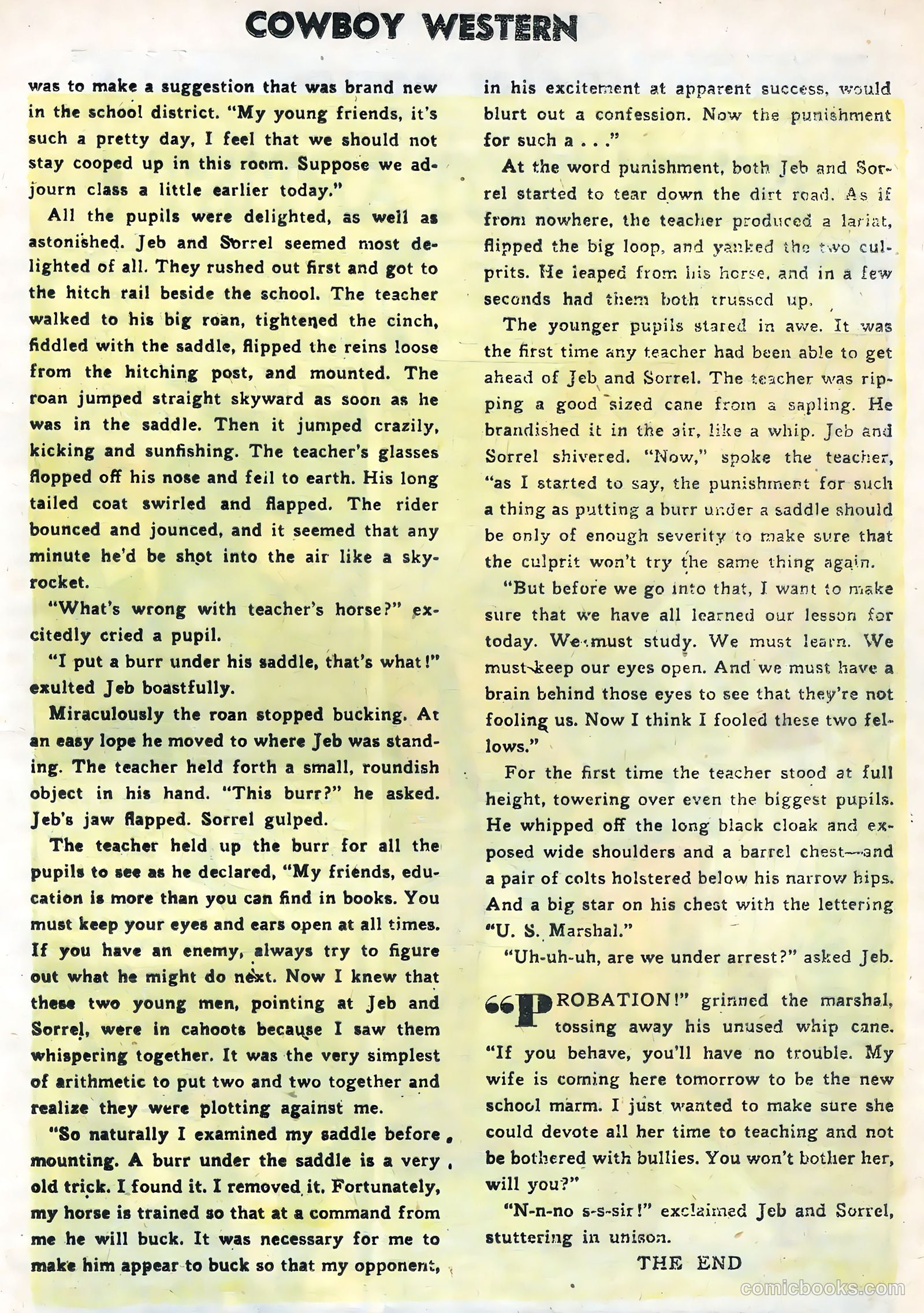 Cowboy Western #58 — page 25 of 36