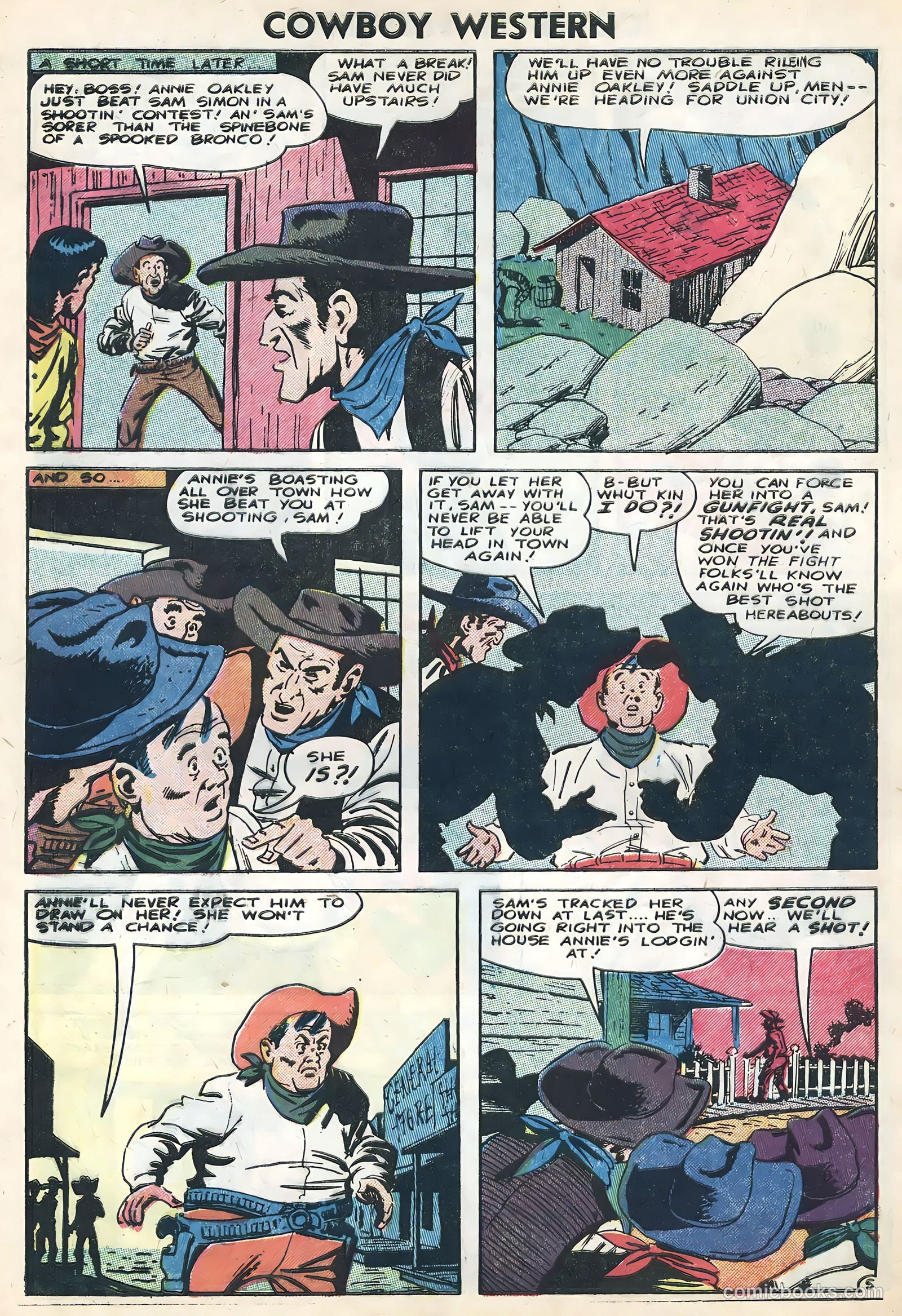 Cowboy Western #61 — page 28 of 36