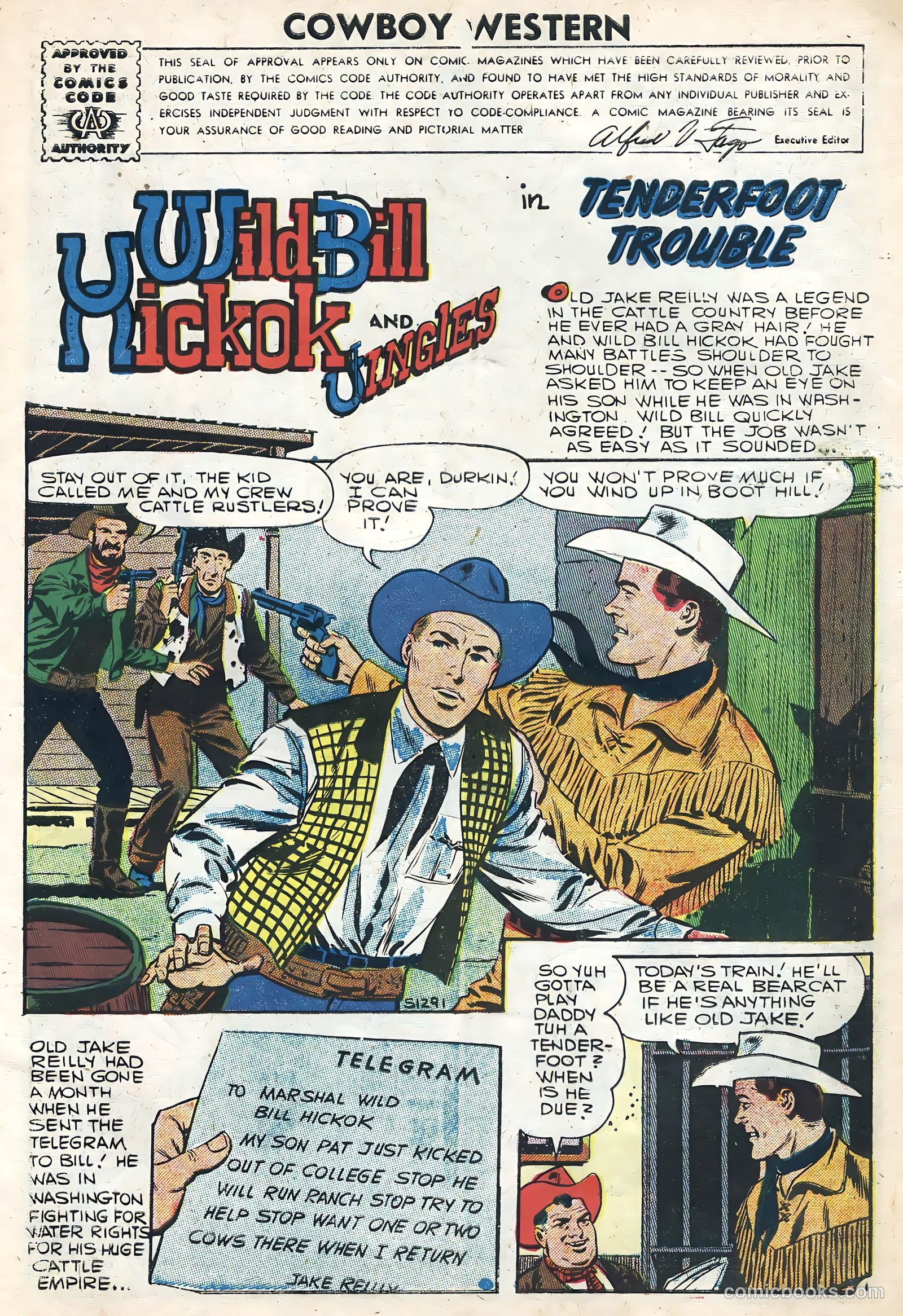 Cowboy Western #62 — page 3 of 36
