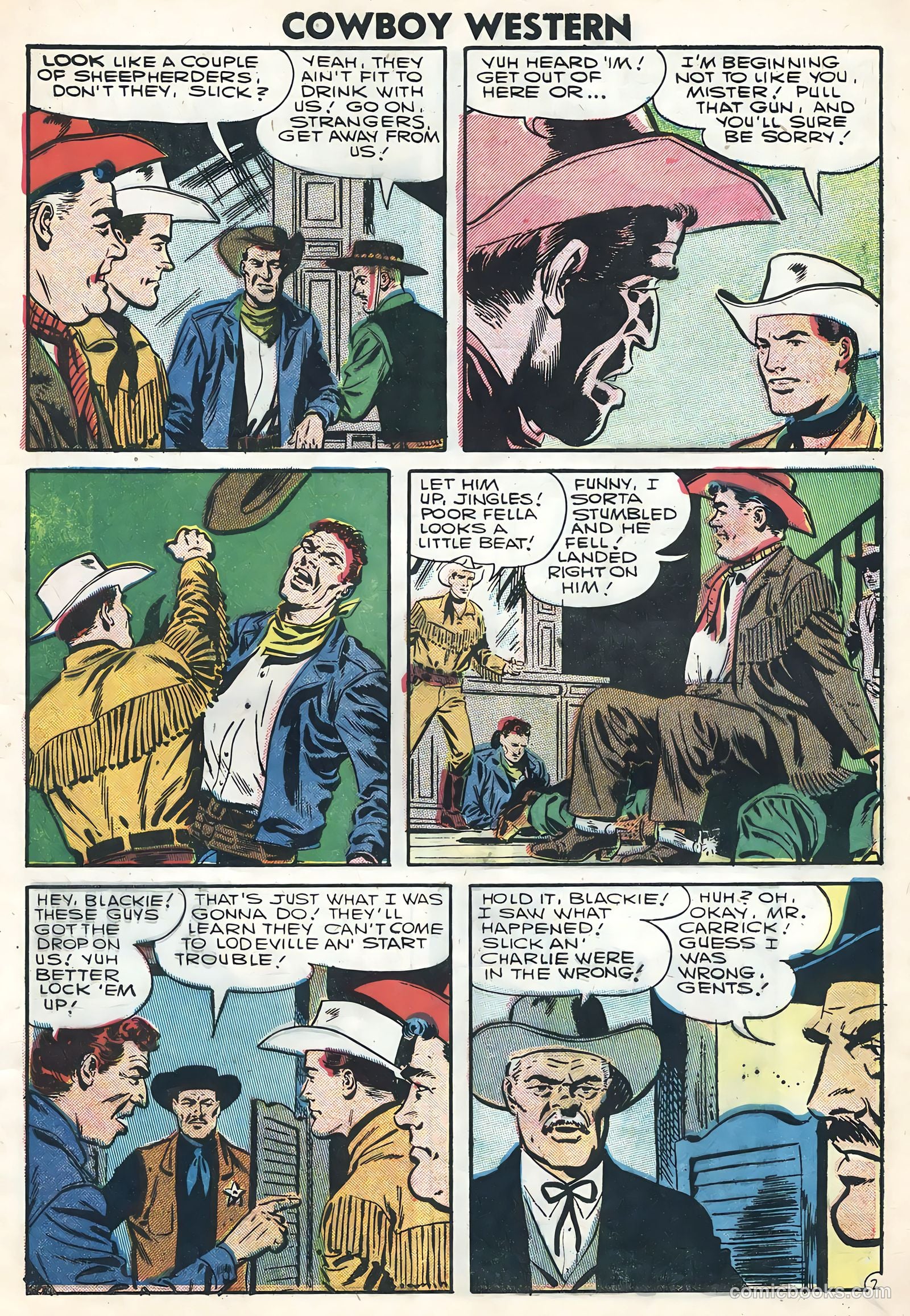 Cowboy Western #62 — page 9 of 36
